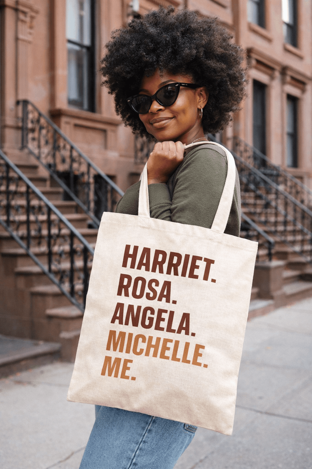 Black History Empowerment Tote Bag, Brand63