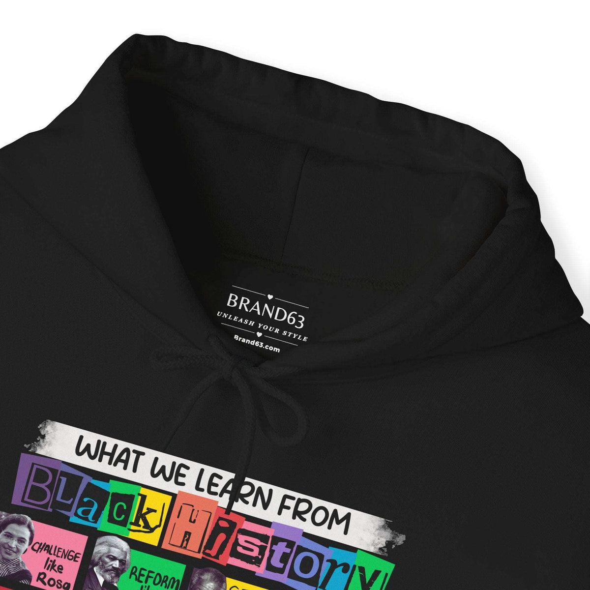 Black History Heritage Iconic Hoodie, Brand63