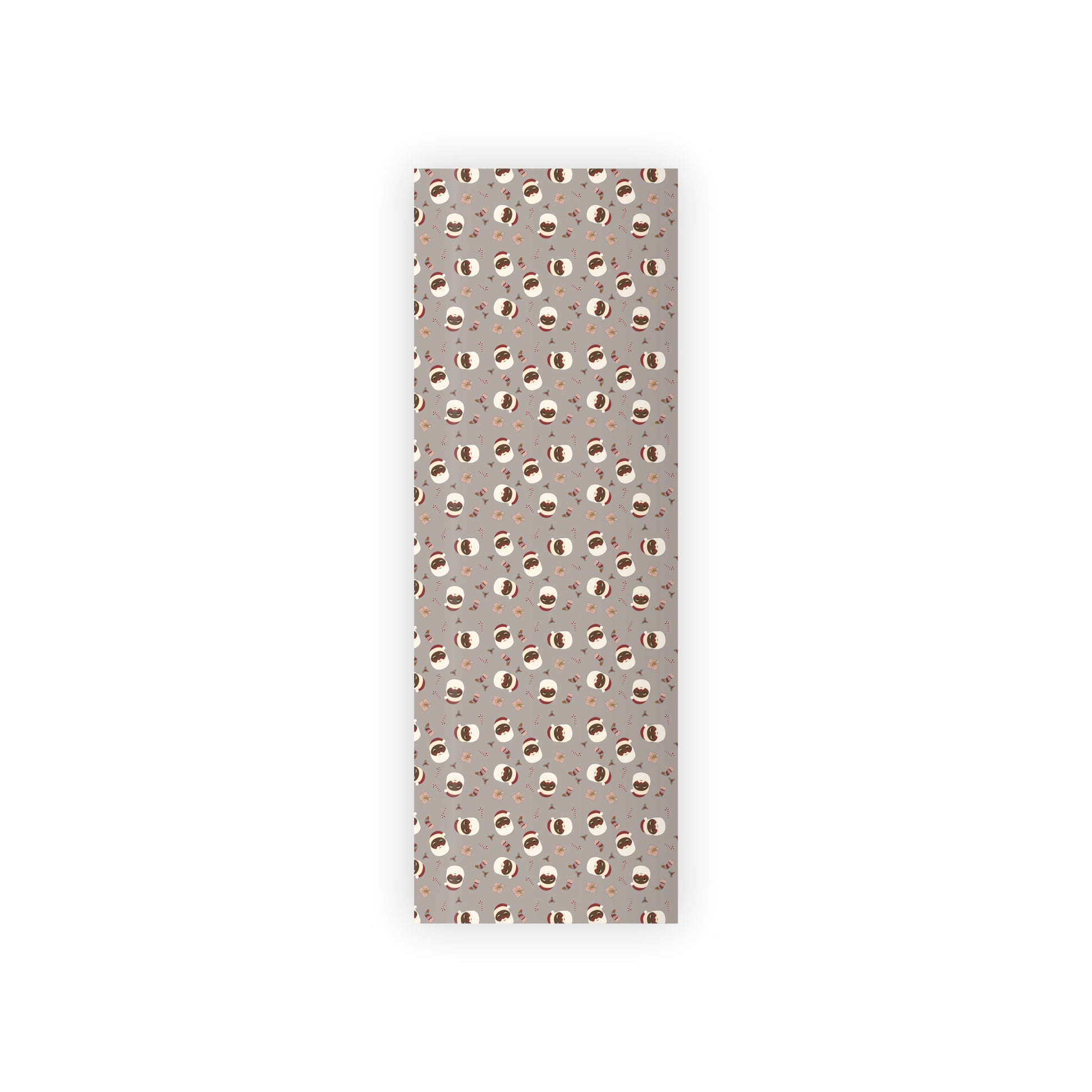 Black Santa Christmas Wrapping Paper, Brand63