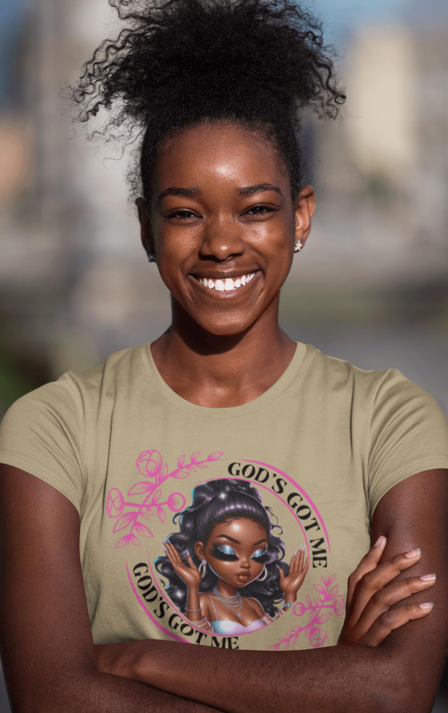 Blessed Life T-shirt, "God's Got Me", Brand63