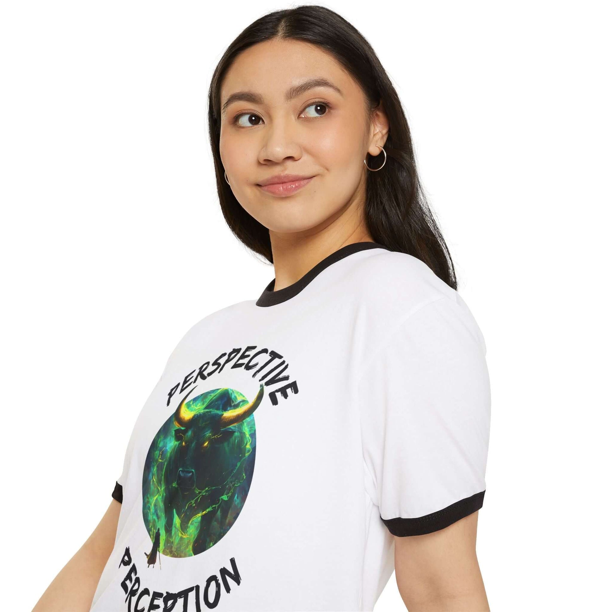 Bold Mindset Streetwear Cotton Ringer T-Shirt, Brand63