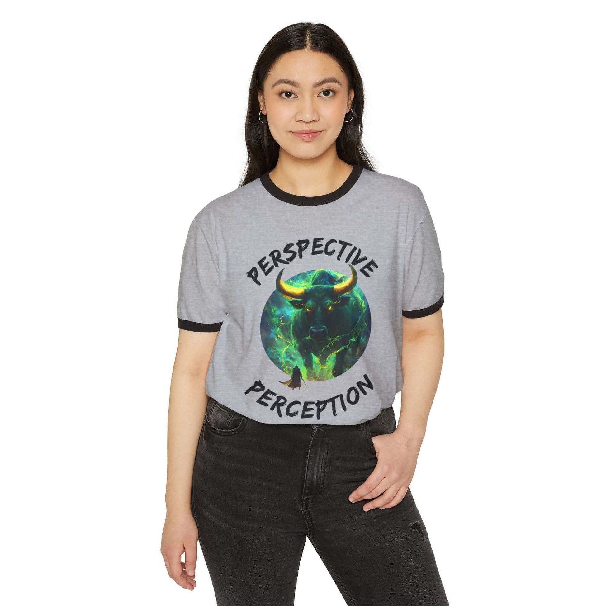 Bold Mindset Streetwear Cotton Ringer T-Shirt, Brand63