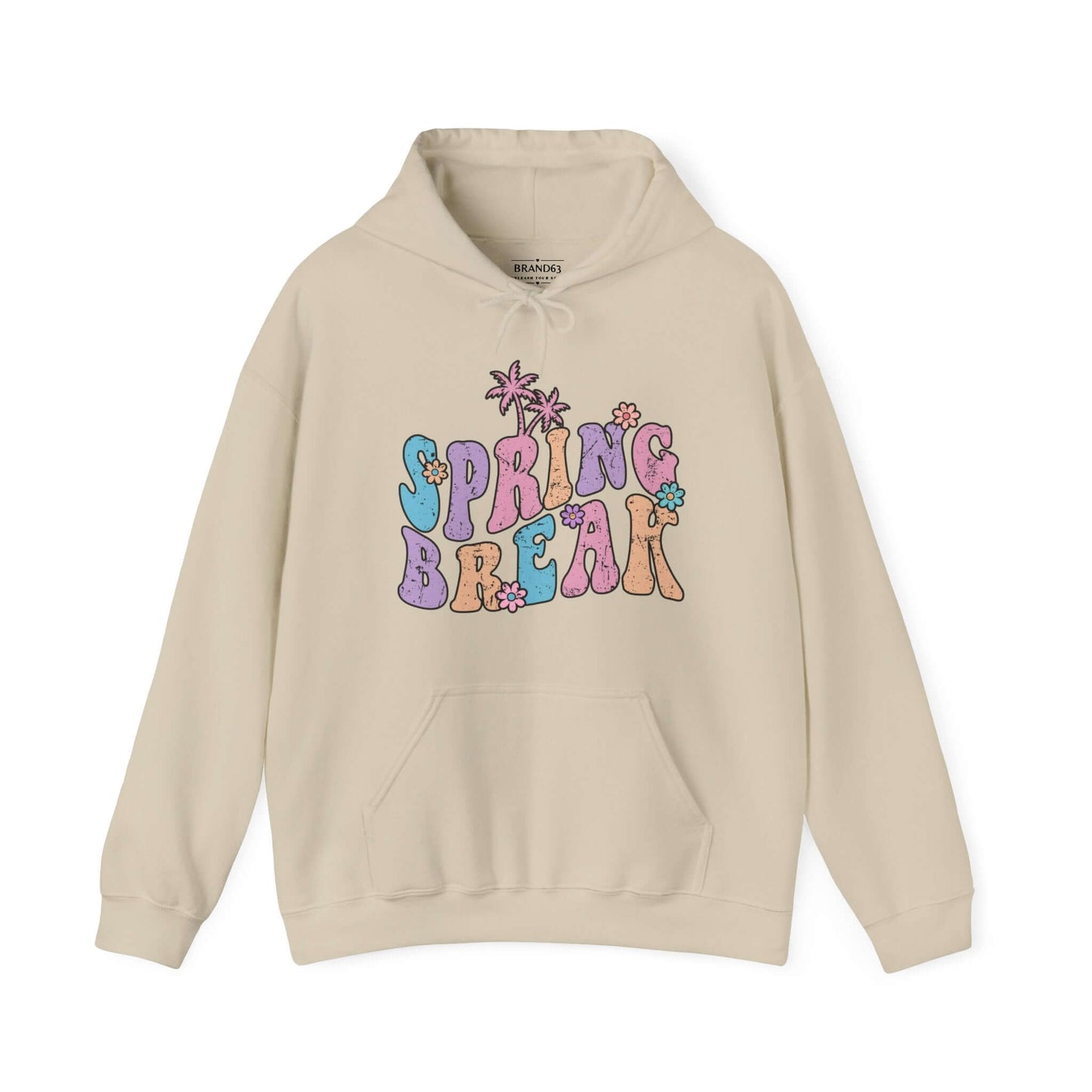 BonFire Spring Break heavy hoodie, Brand63