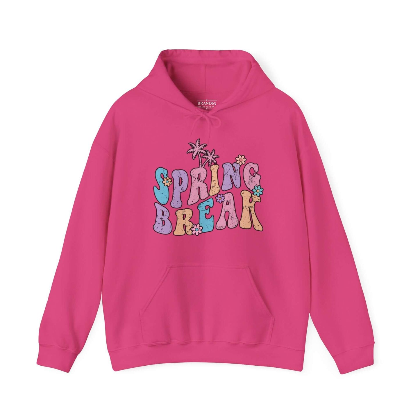 BonFire Spring Break heavy hoodie, Brand63