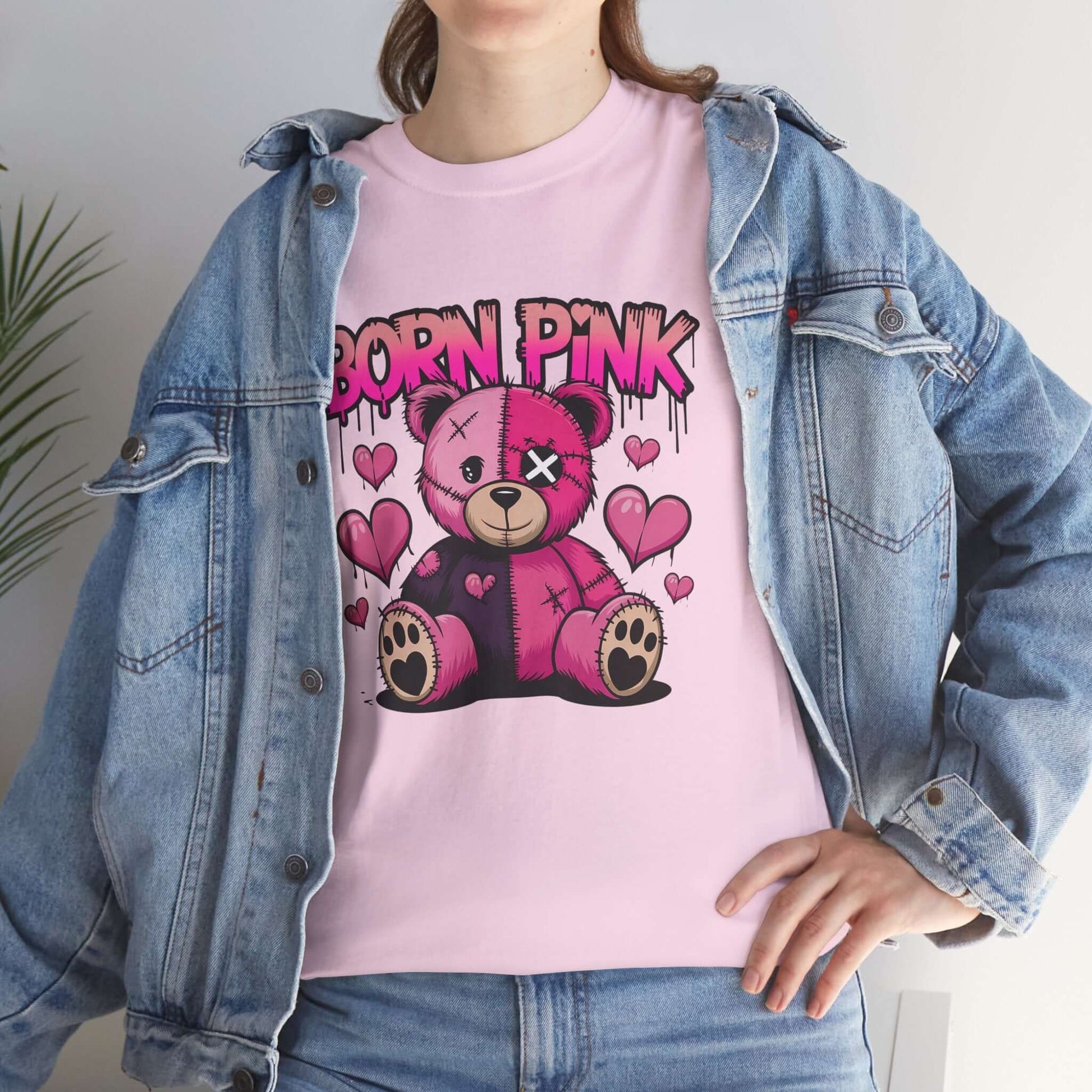 Born Pink Women's Cotton Graphic Tee, Brand63