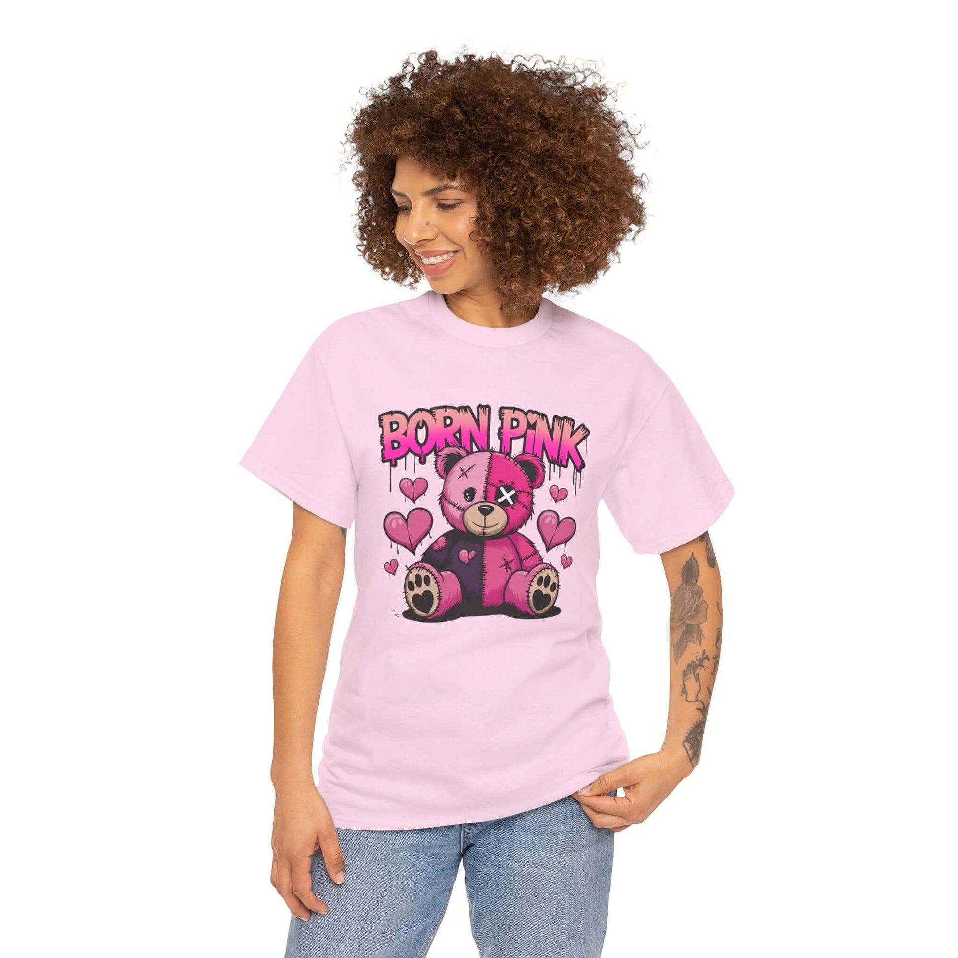 Born Pink Women's Cotton Graphic Tee, Brand63