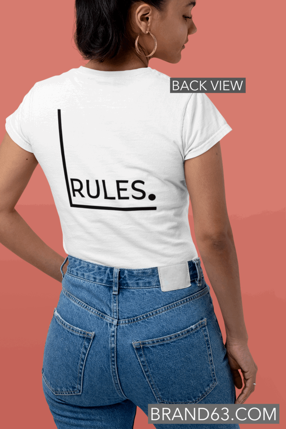 Break The Rules! - Jersey T-Shirt, Brand63
