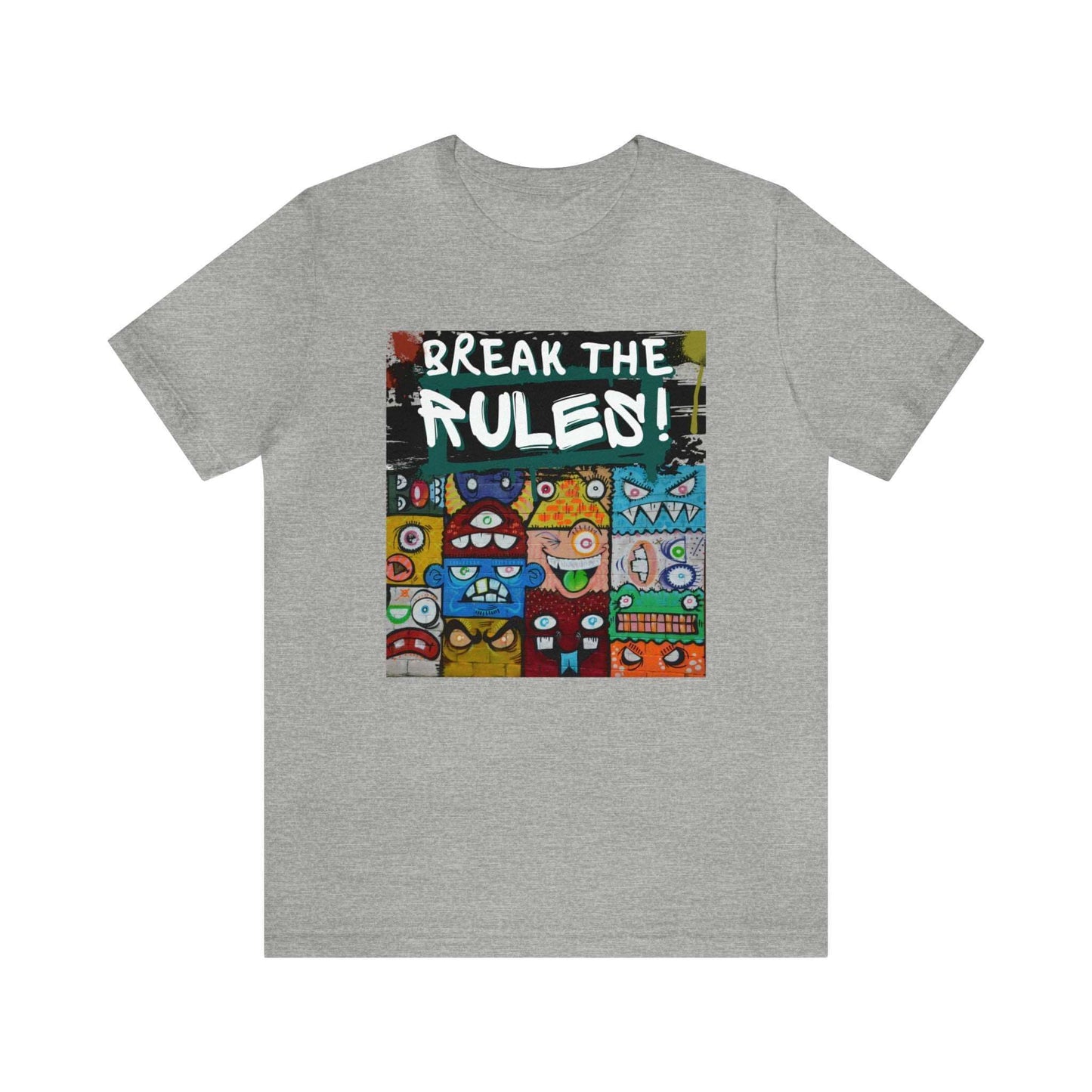 Break The Rules! - Jersey T-Shirt, Brand63