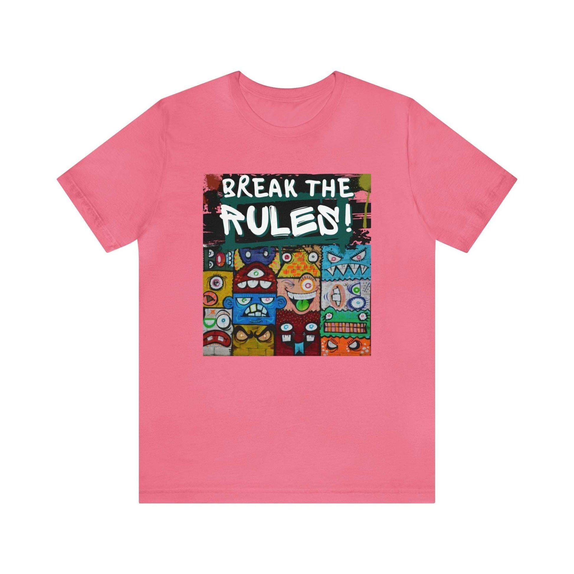 Break The Rules! - Jersey T-Shirt, Brand63