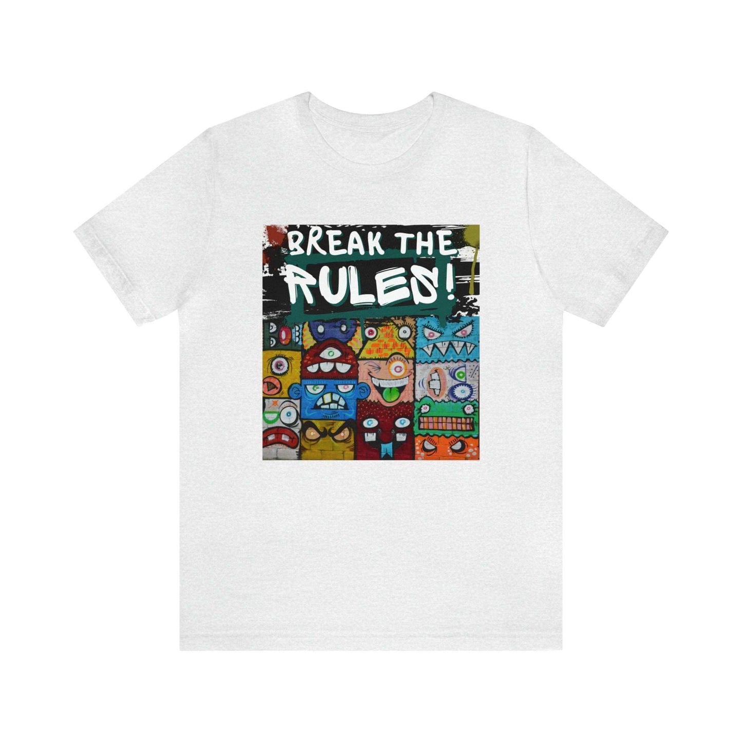 Break The Rules! - Jersey T-Shirt, Brand63