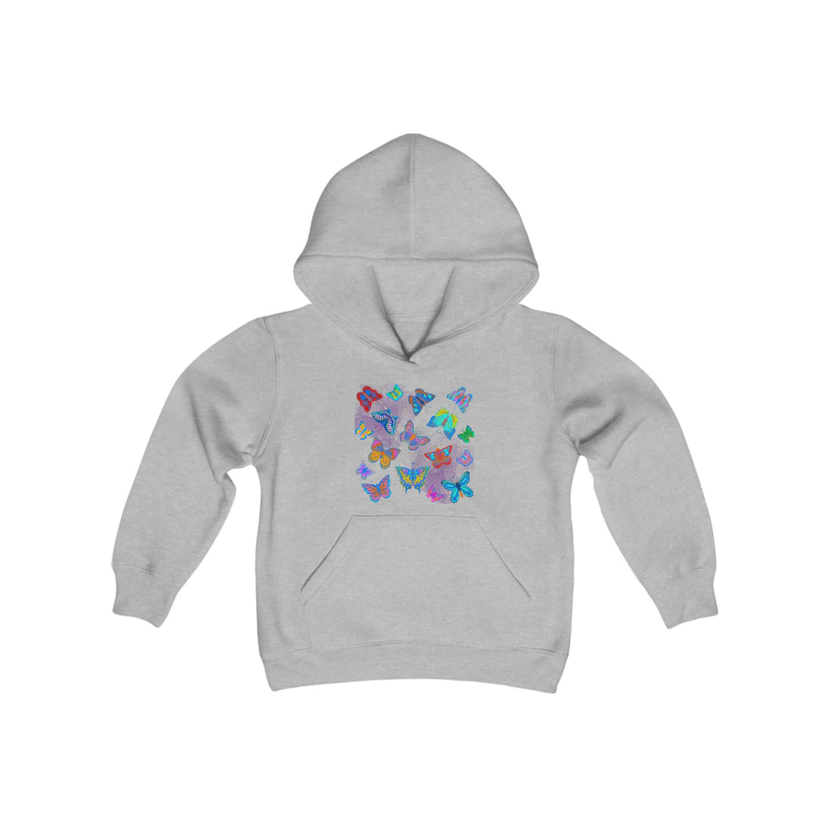 Butterfly-WishesKids Hoodie | Youth Heavy Blend Hooded Sweatshirt, Brand63
