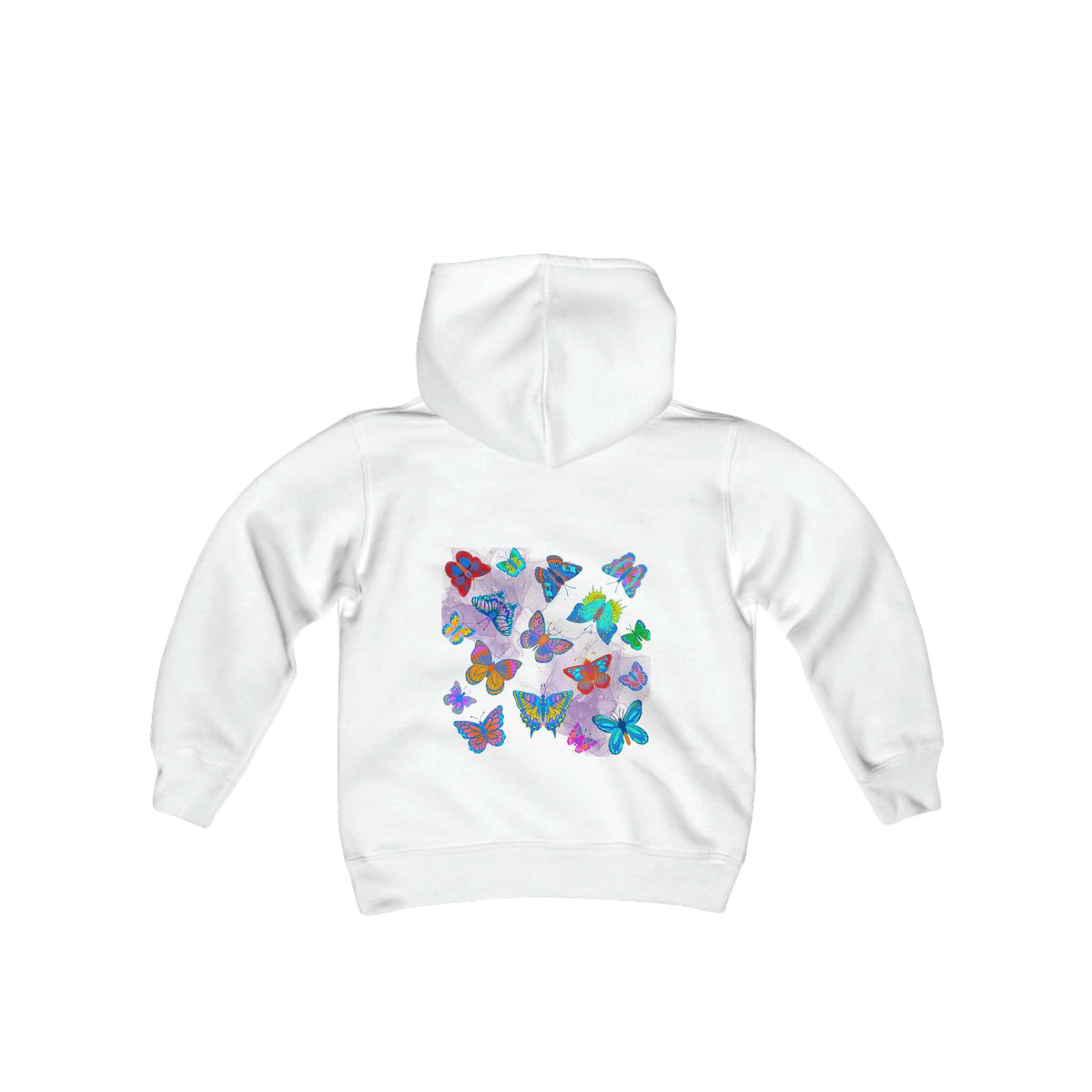 Butterfly-WishesKids Hoodie | Youth Heavy Blend Hooded Sweatshirt, Brand63