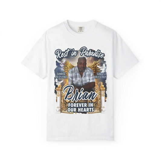 Celebration Of Life Tee, Rest In Paradise Custom Shirt, Brand63