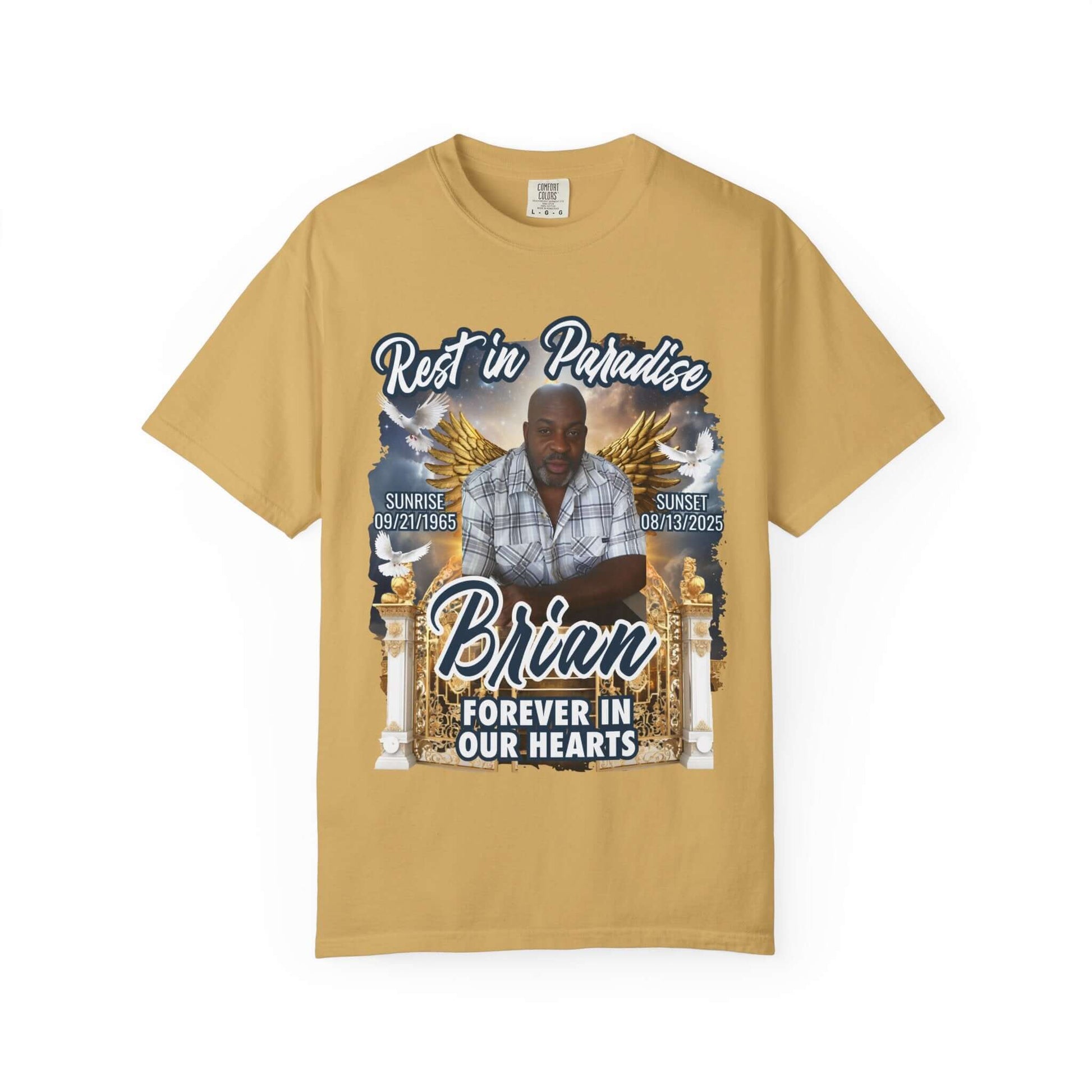 Celebration Of Life Tee, Rest In Paradise Custom Shirt, Brand63
