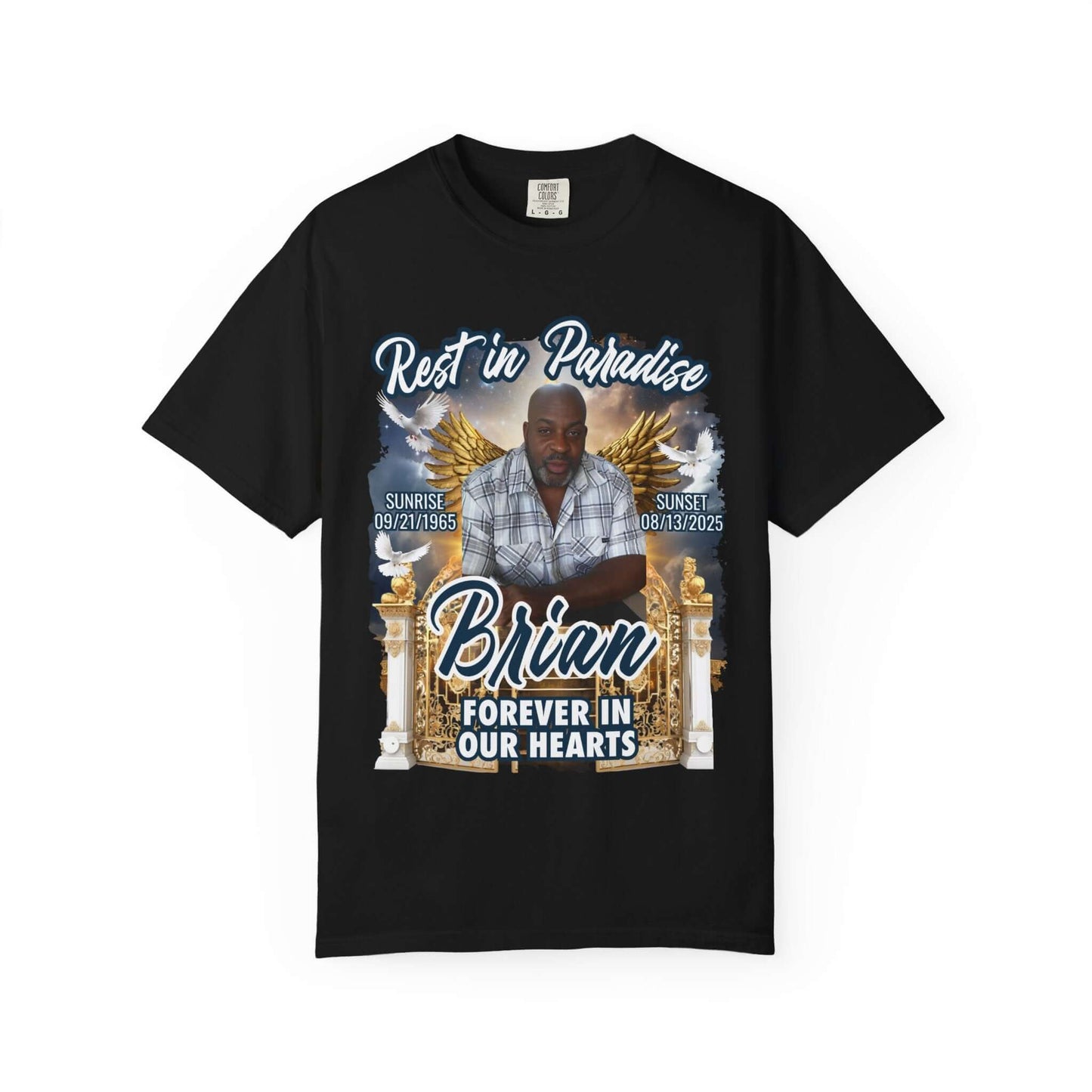 Celebration Of Life Tee, Rest In Paradise Custom Shirt, Brand63