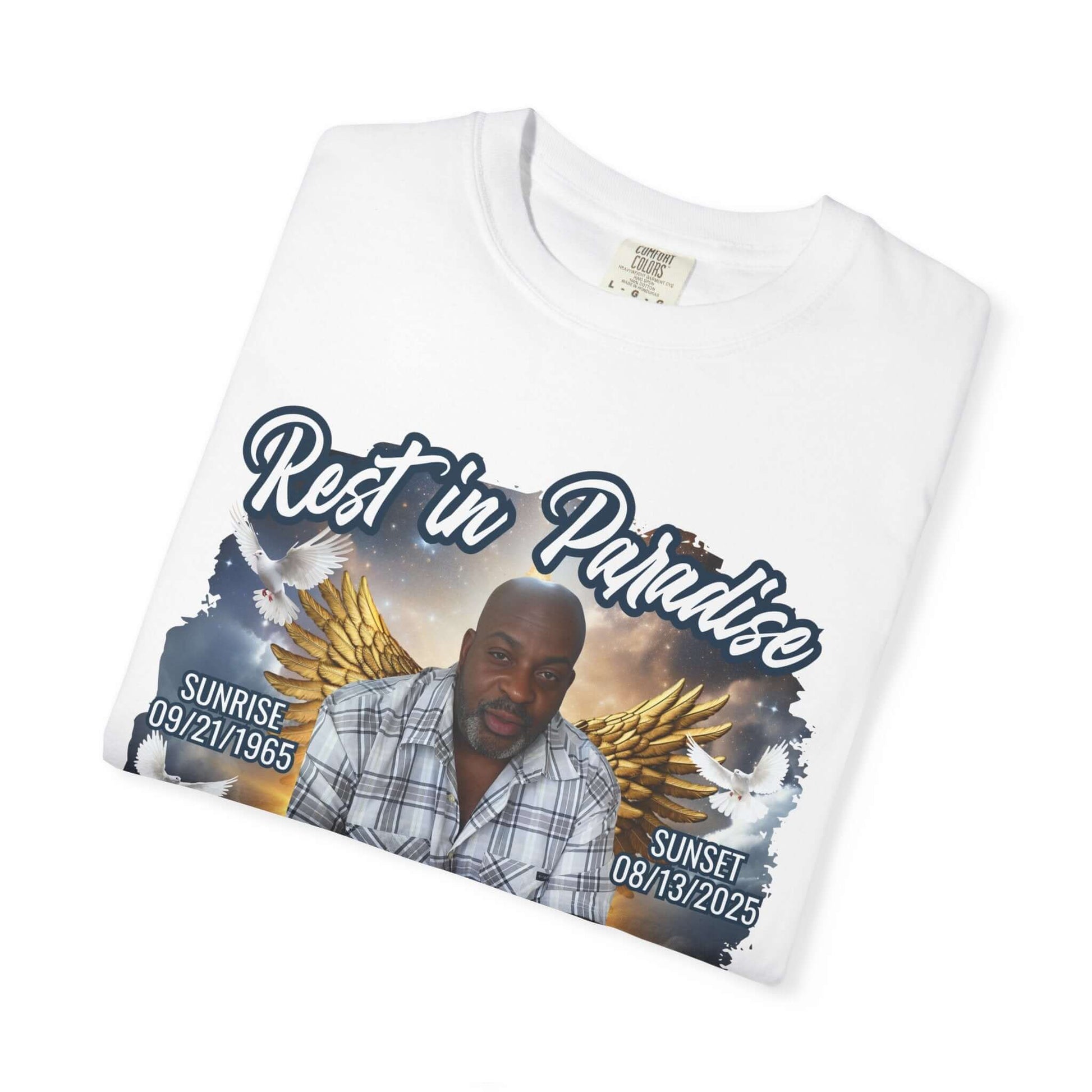 Celebration Of Life Tee, Rest In Paradise Custom Shirt, Brand63