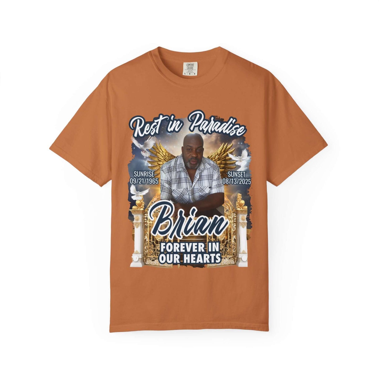 Celebration Of Life Tee, Rest In Paradise Custom Shirt, Brand63