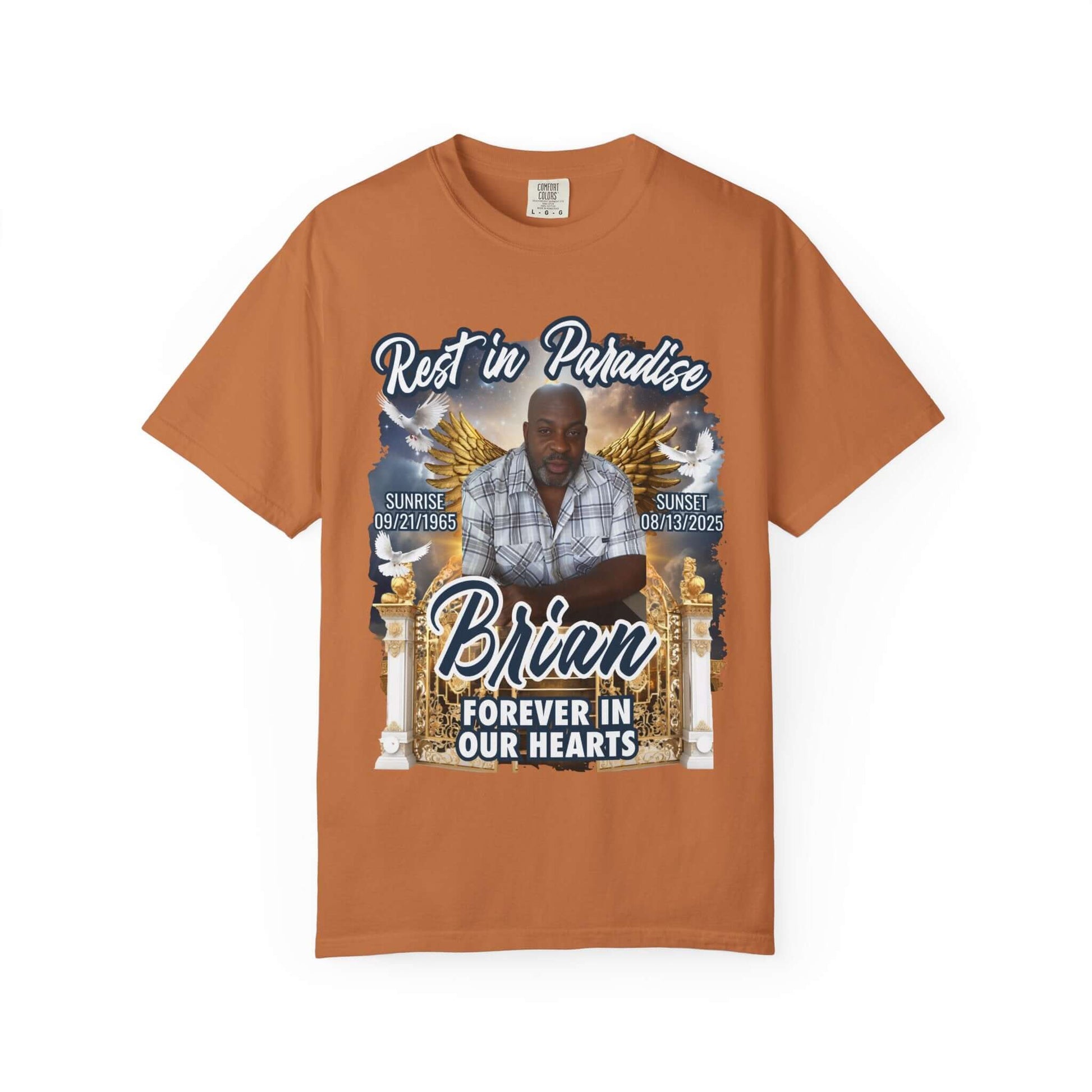 Celebration Of Life Tee, Rest In Paradise Custom Shirt, Brand63
