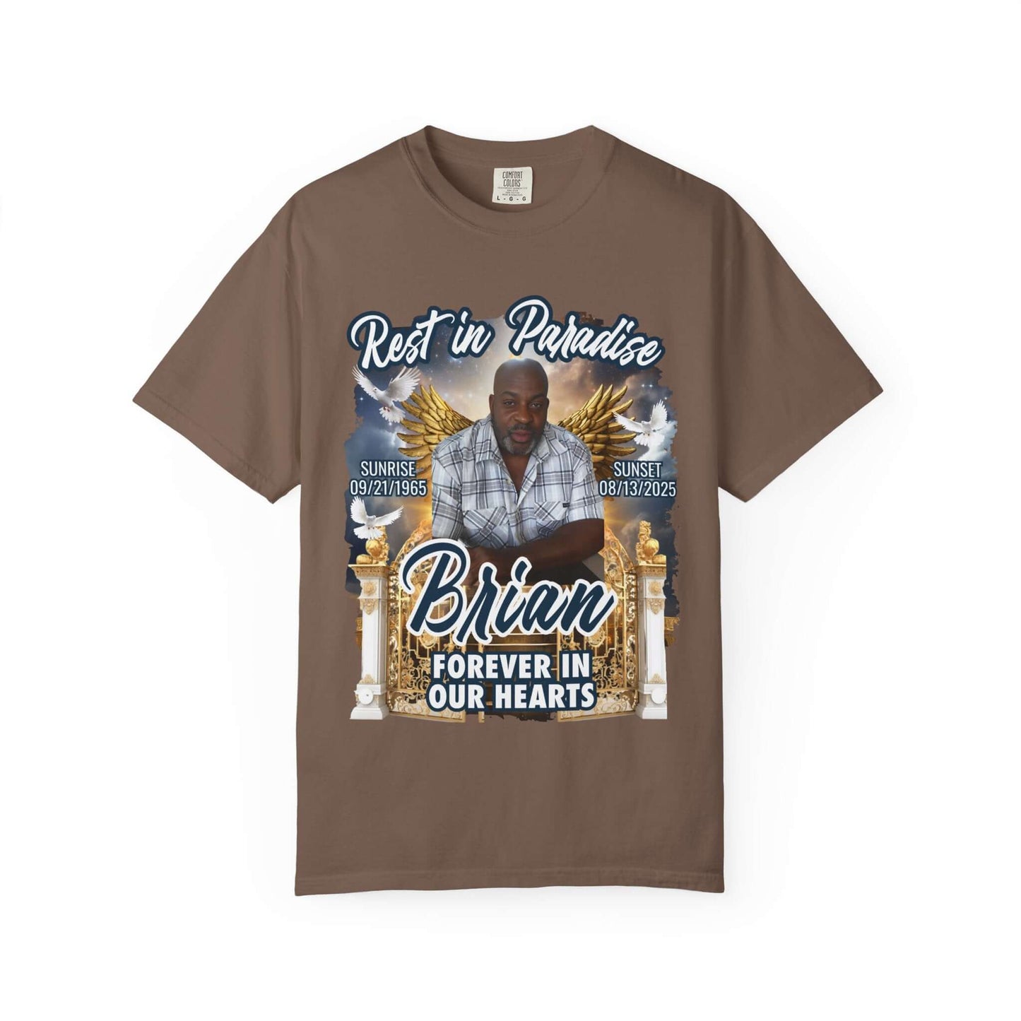 Celebration Of Life Tee, Rest In Paradise Custom Shirt, Brand63