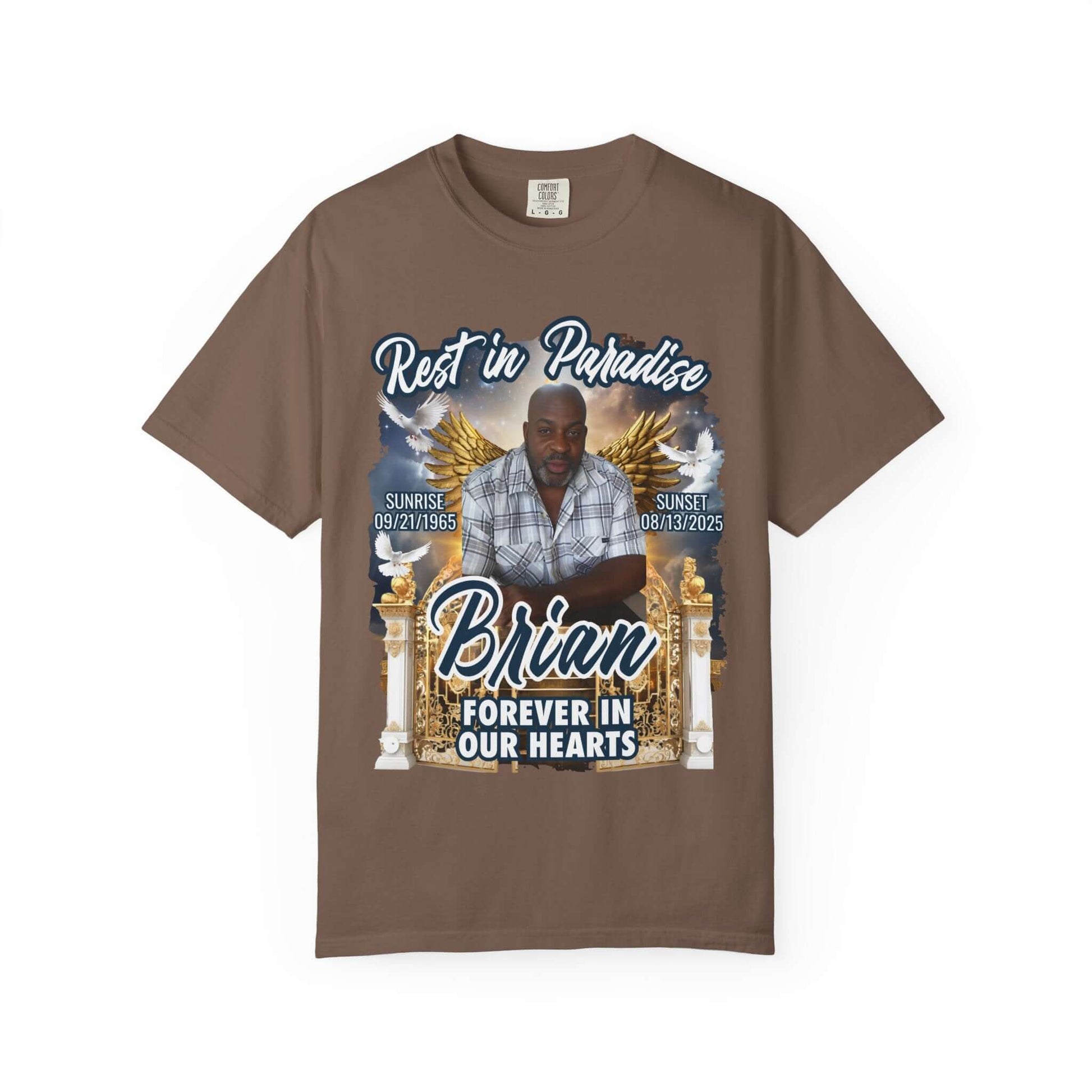 Celebration Of Life Tee, Rest In Paradise Custom Shirt, Brand63
