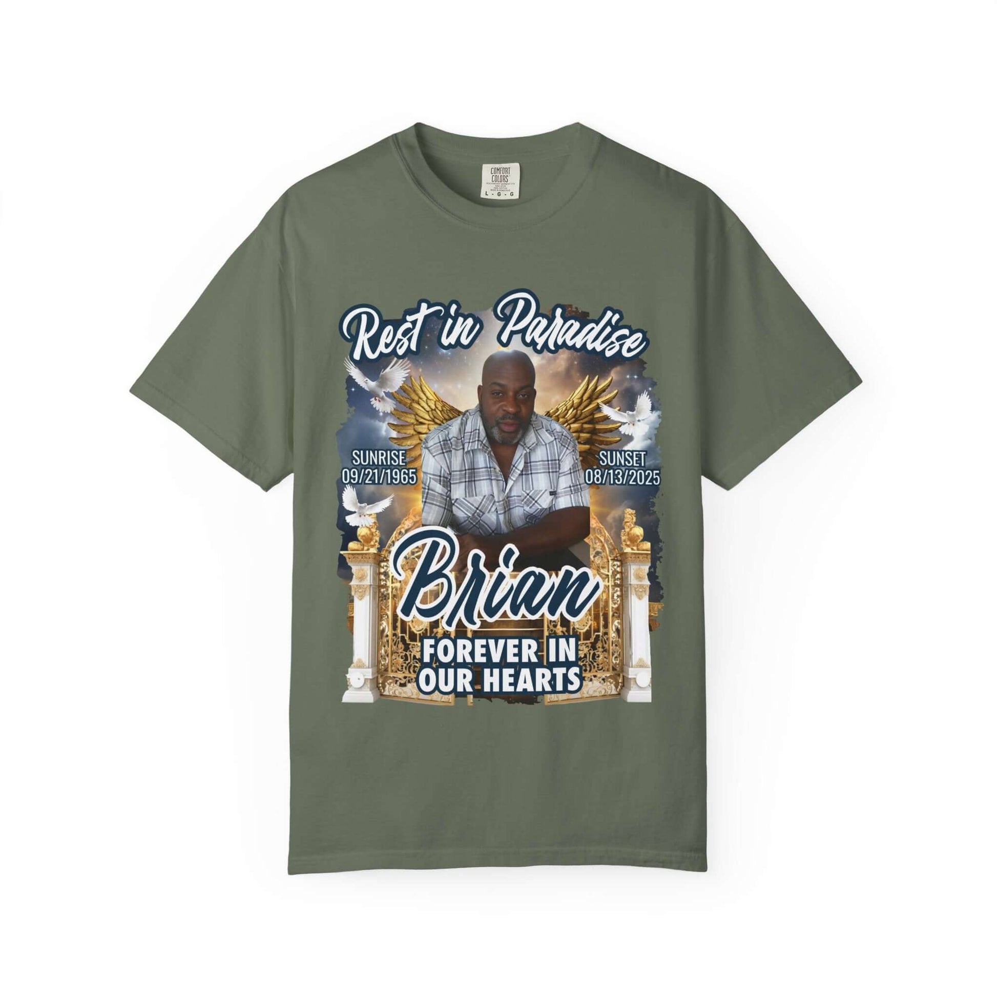 Celebration Of Life Tee, Rest In Paradise Custom Shirt, Brand63