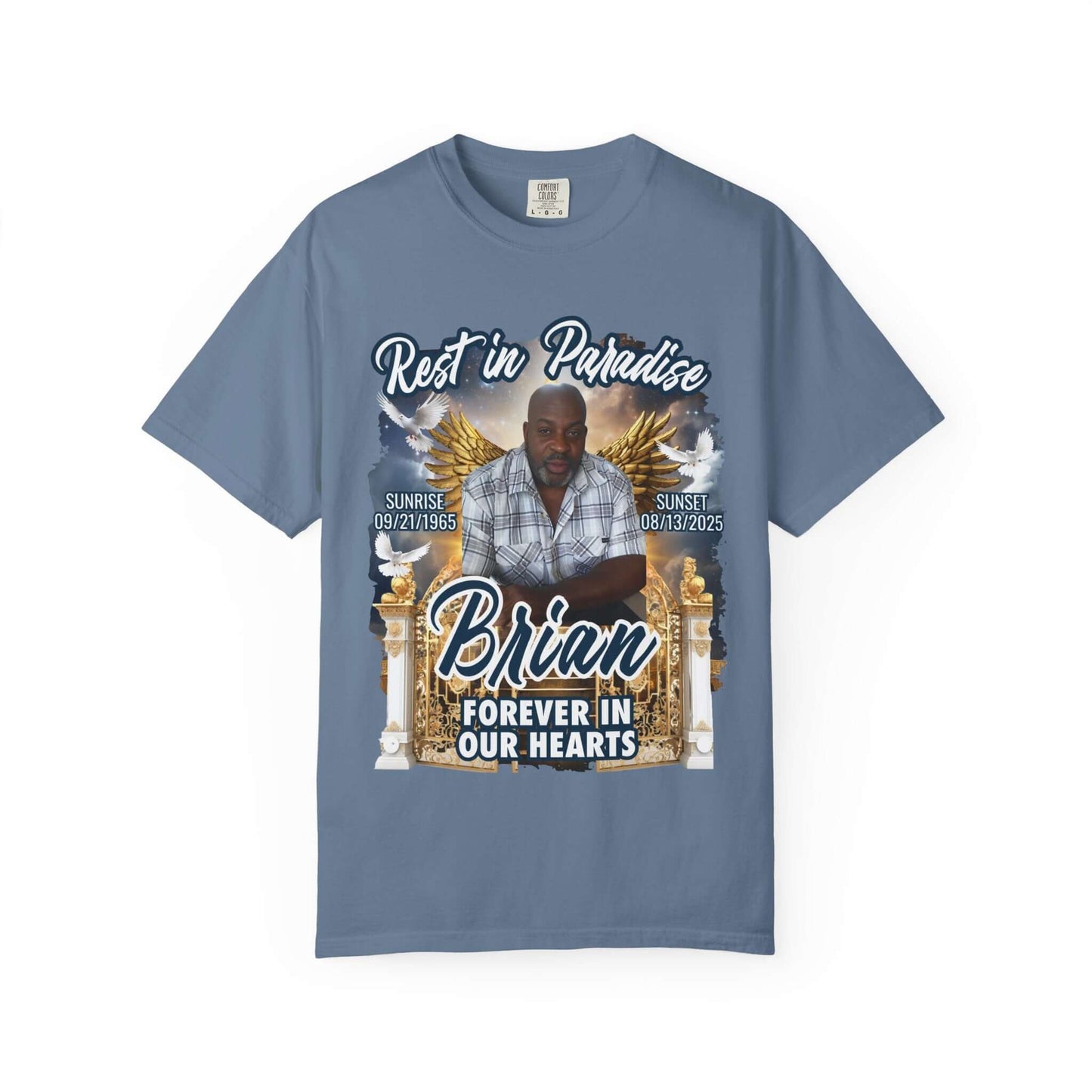 Celebration Of Life Tee, Rest In Paradise Custom Shirt, Brand63