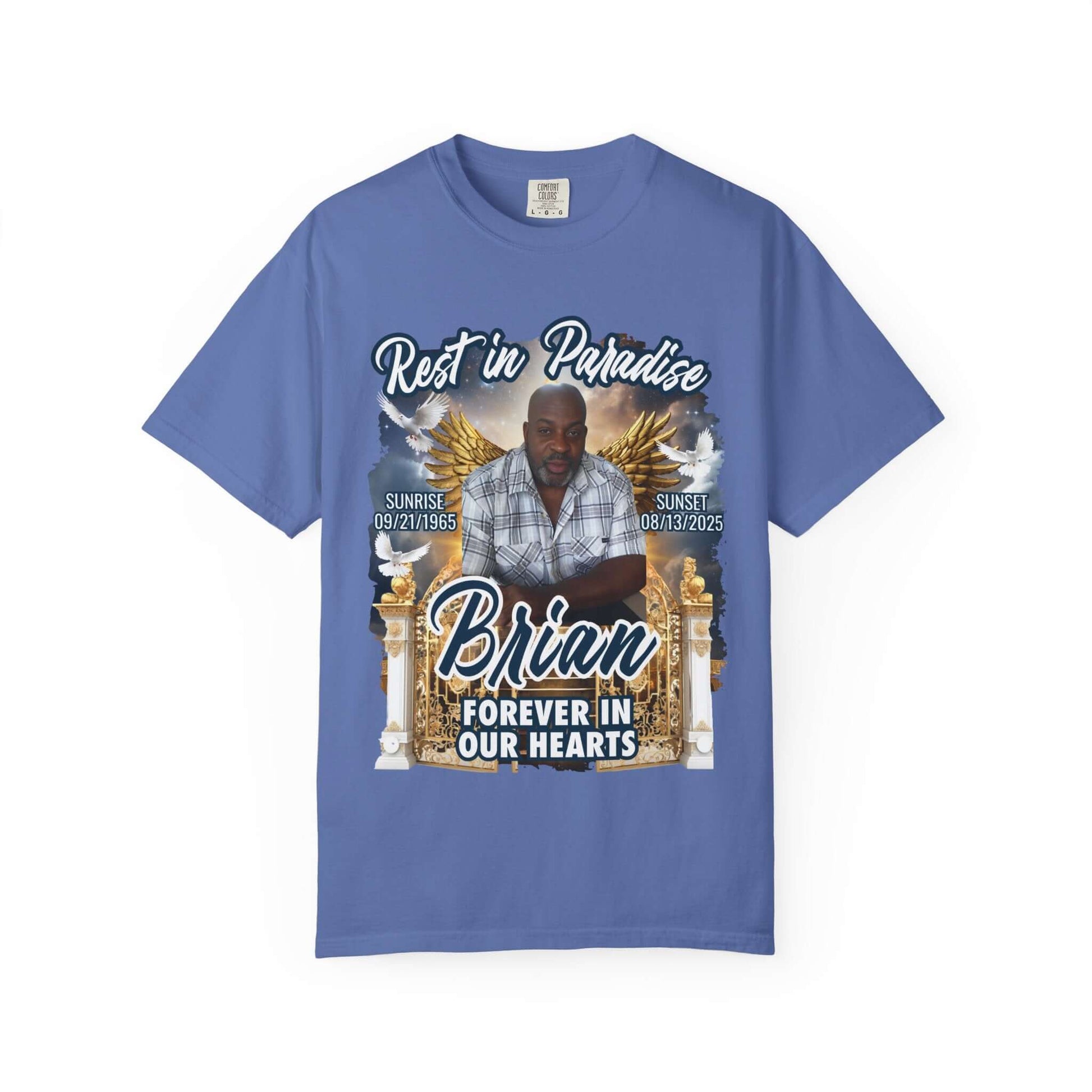 Celebration Of Life Tee, Rest In Paradise Custom Shirt, Brand63