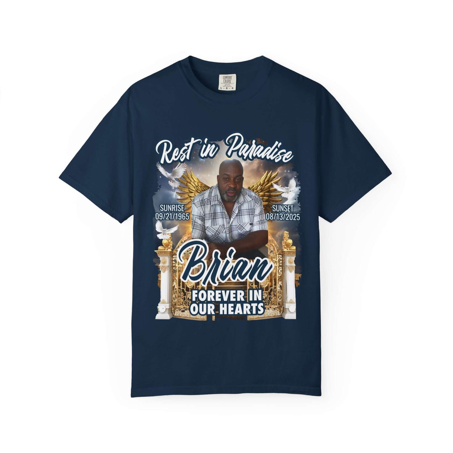 Celebration Of Life Tee, Rest In Paradise Custom Shirt, Brand63