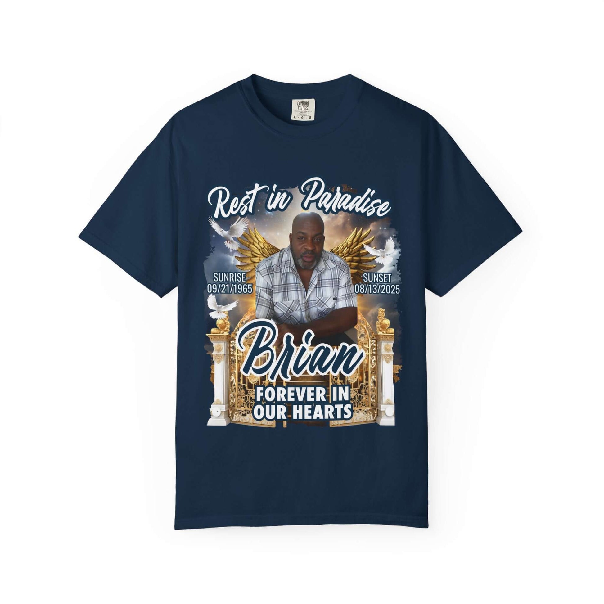 Celebration Of Life Tee, Rest In Paradise Custom Shirt, Brand63
