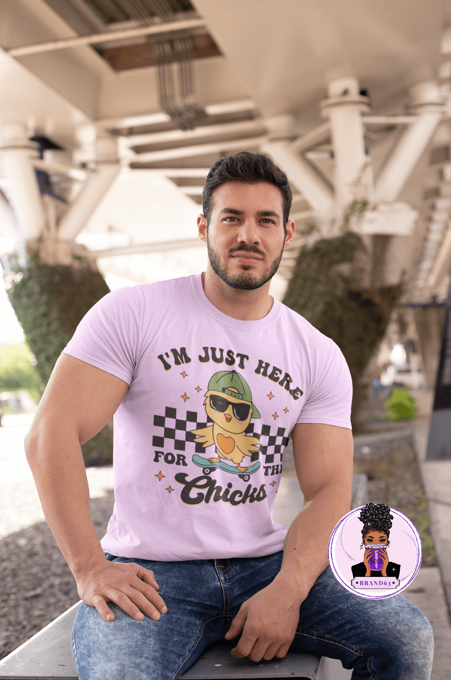 Chick Magnet Men's T-Shirt, Brand63