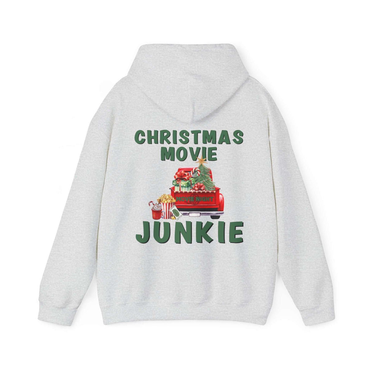 Christmas Movie Junkie – Warm Hoodie, Brand63