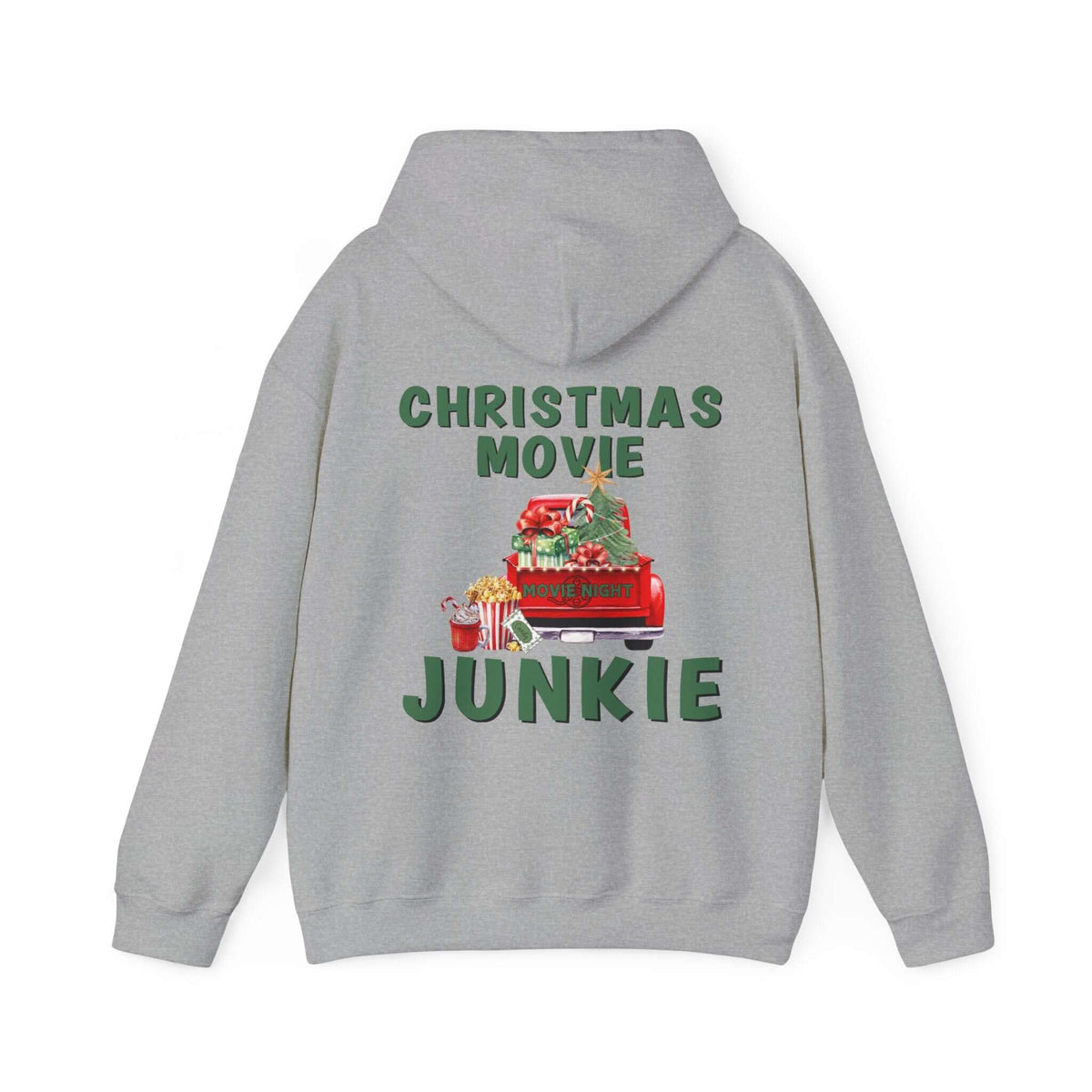 Christmas Movie Junkie – Warm Hoodie, Brand63