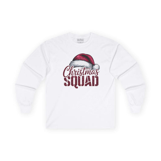 Christmas Squad Santa Long Sleeve Tee, Brand63