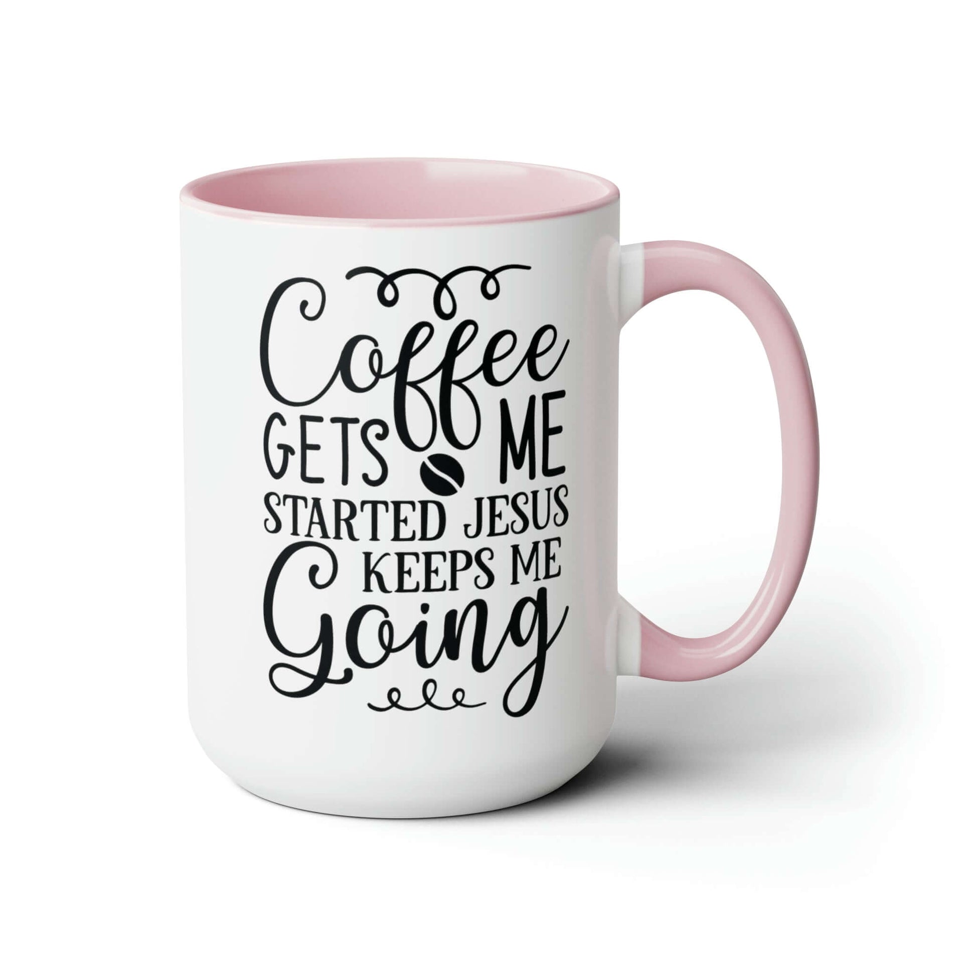 Coffee & Jesus Coffee Mug, 15oz, Brand63