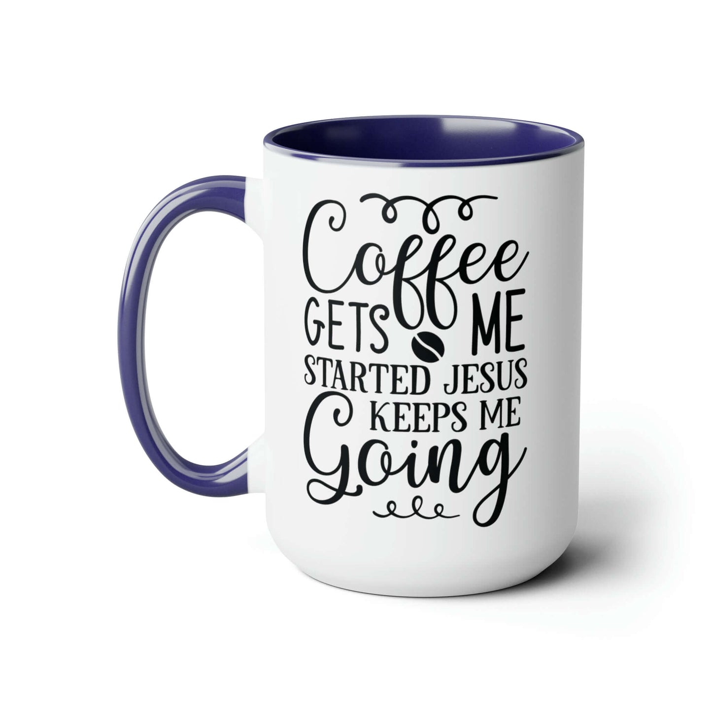 Coffee & Jesus Coffee Mug, 15oz, Brand63