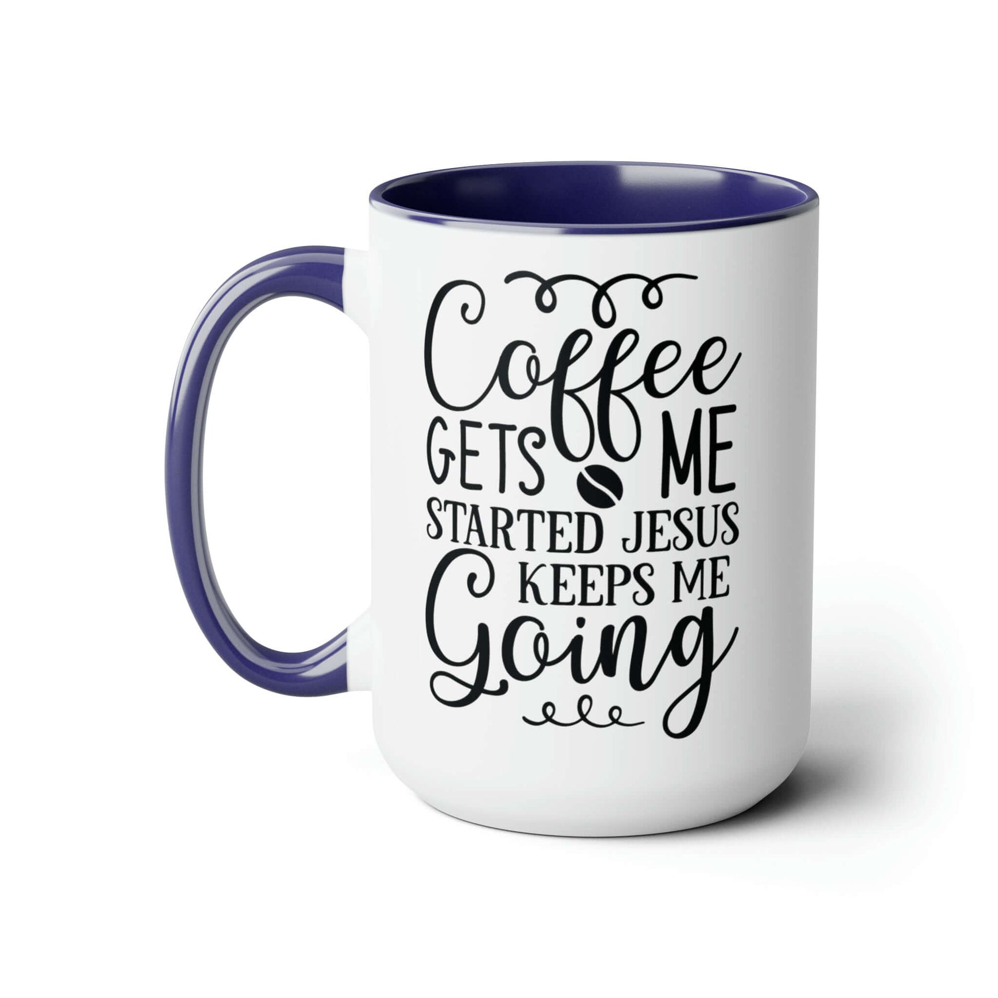 Coffee & Jesus Coffee Mug, 15oz, Brand63