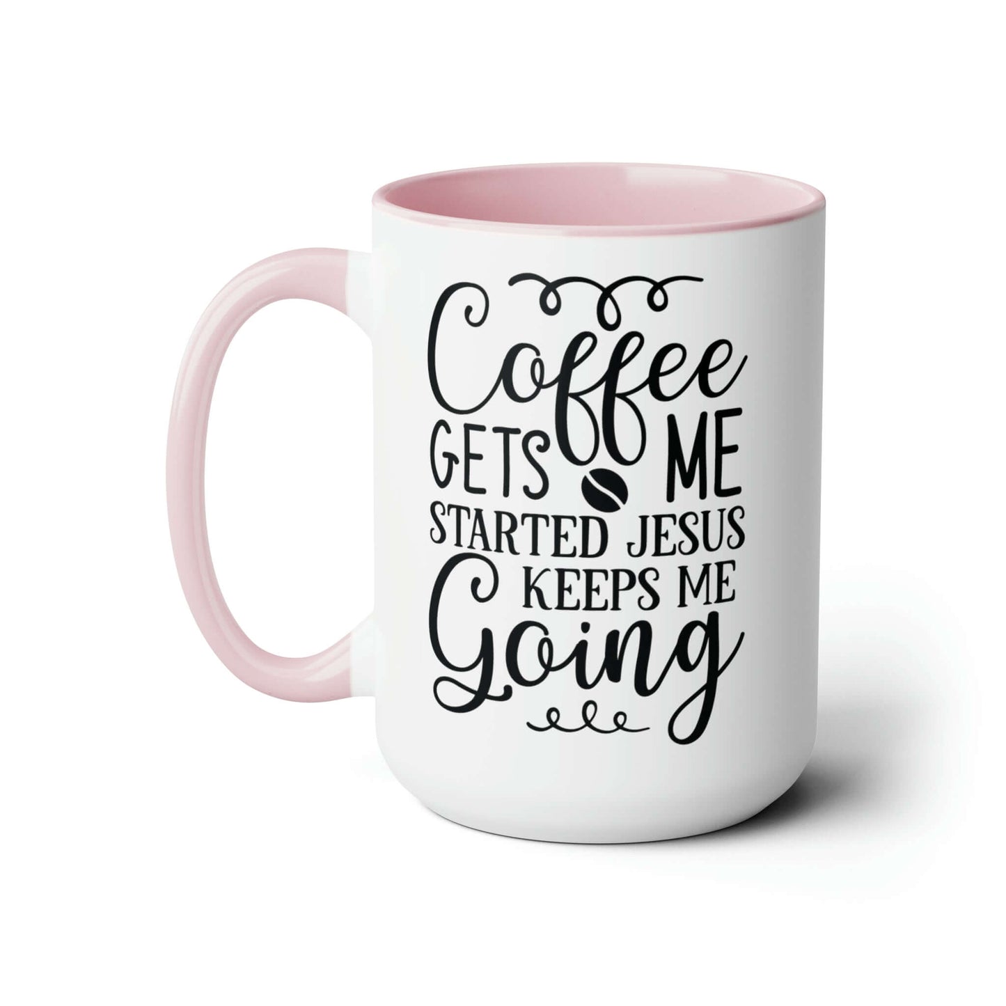 Coffee & Jesus Coffee Mug, 15oz, Brand63