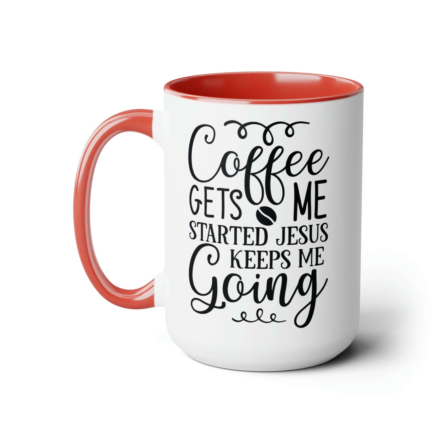 Coffee & Jesus Coffee Mug, 15oz, Brand63
