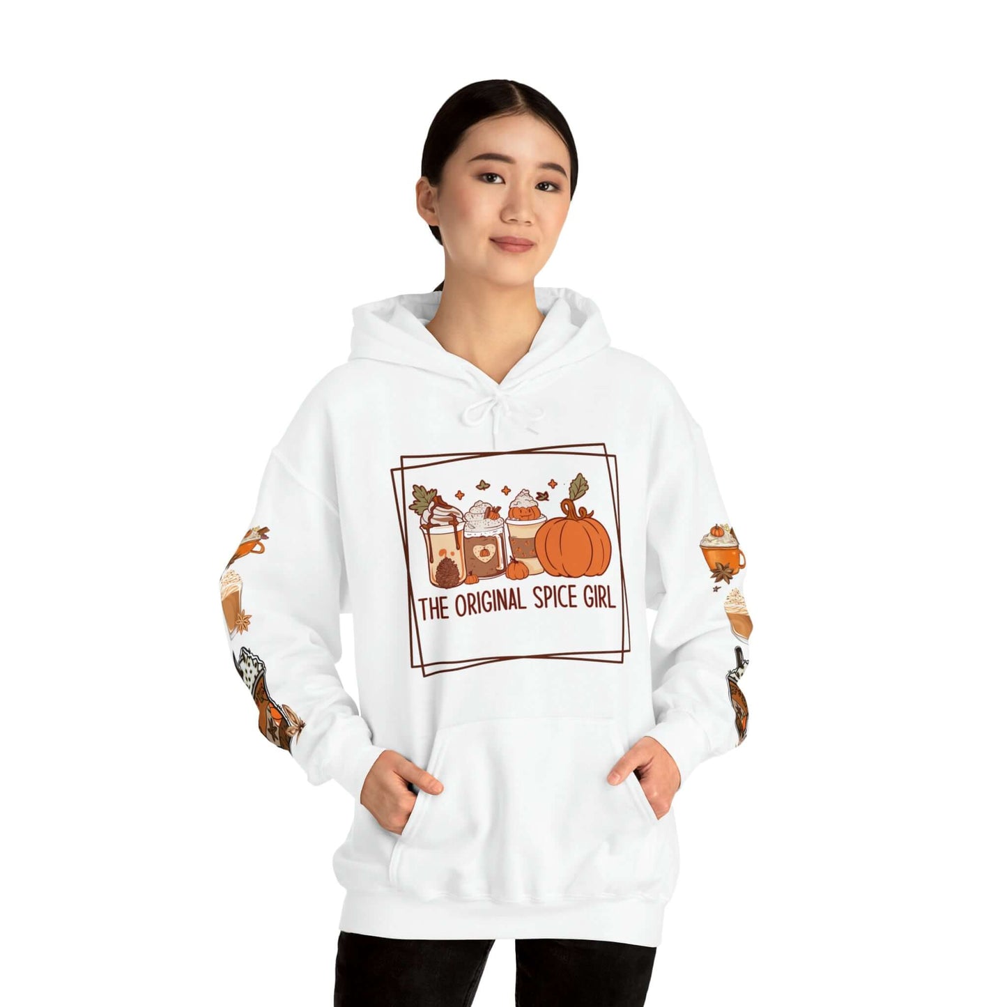 Coffee Lovers Hoodie, The Original Spice Girl Fall Heavy Blend™ Hoodie, Brand63