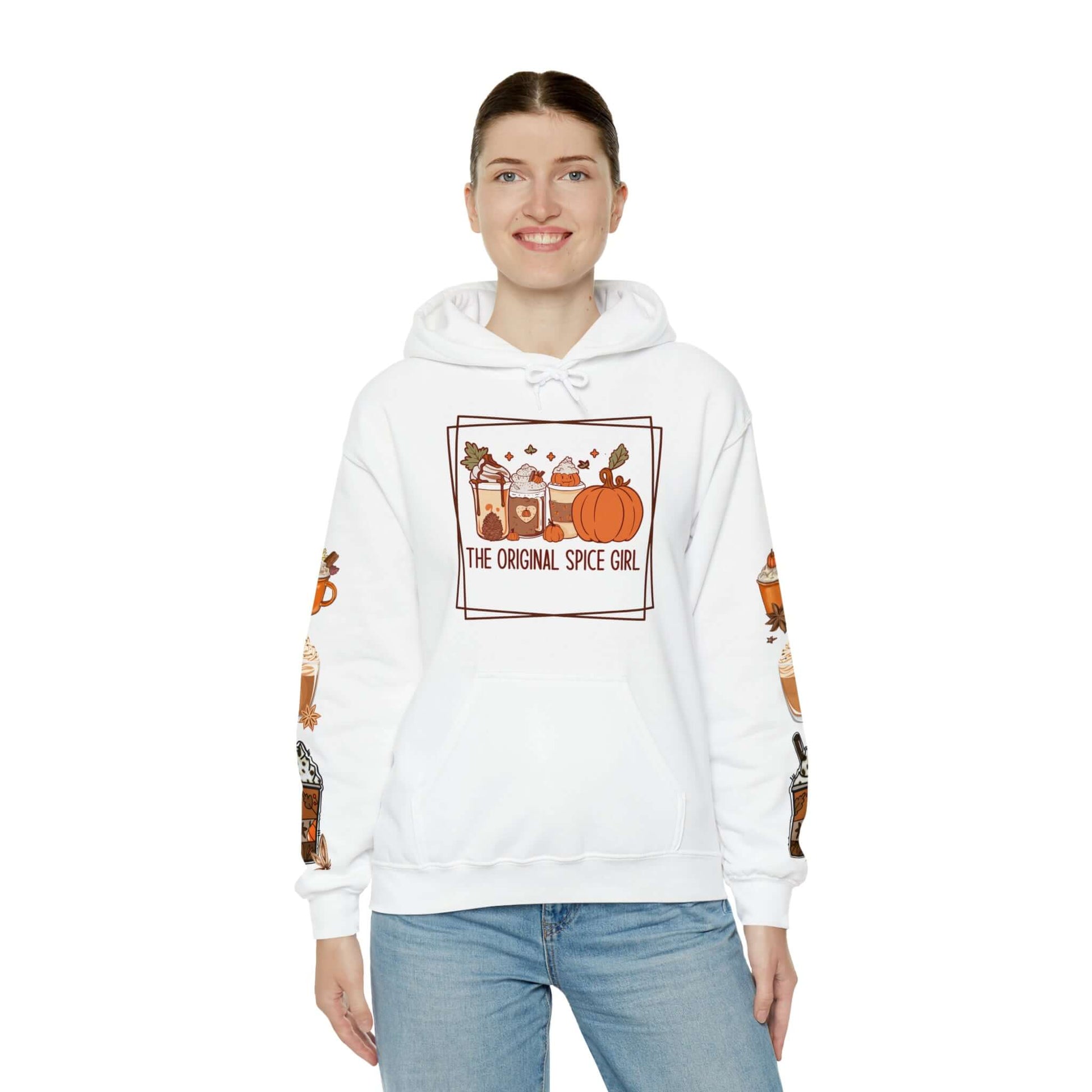 Coffee Lovers Hoodie, The Original Spice Girl Fall Heavy Blend™ Hoodie, Brand63