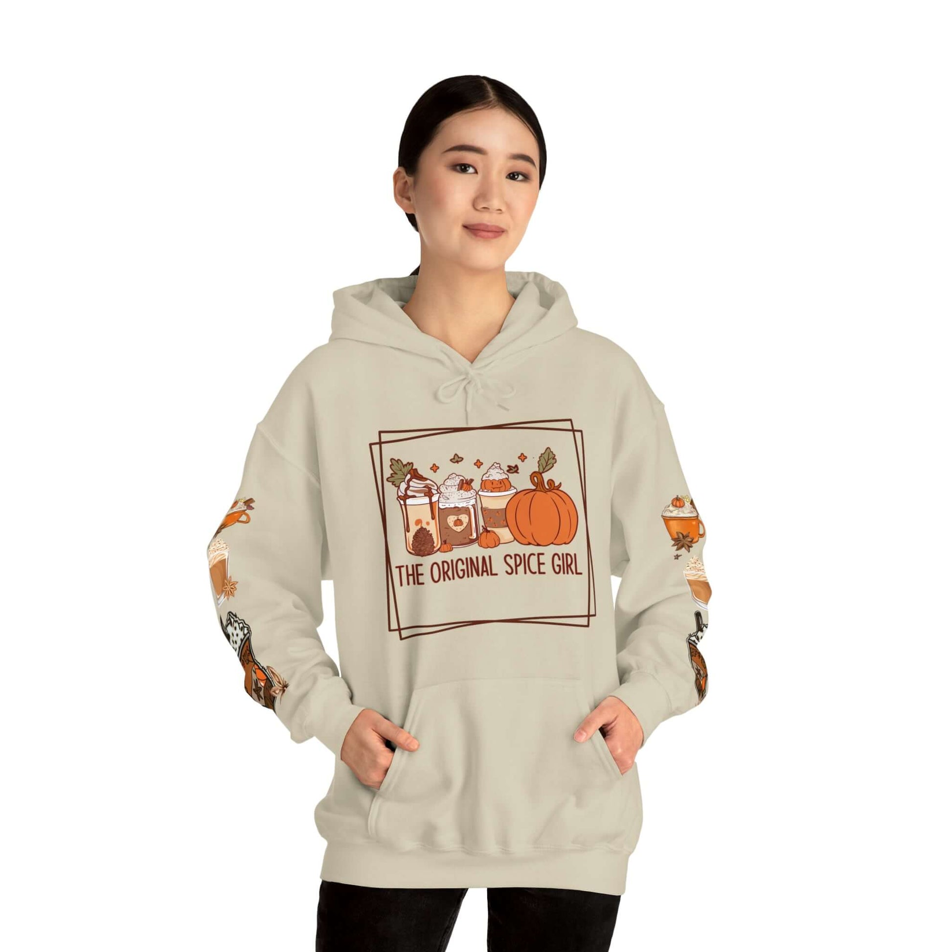 Coffee Lovers Hoodie, The Original Spice Girl Fall Heavy Blend™ Hoodie, Brand63