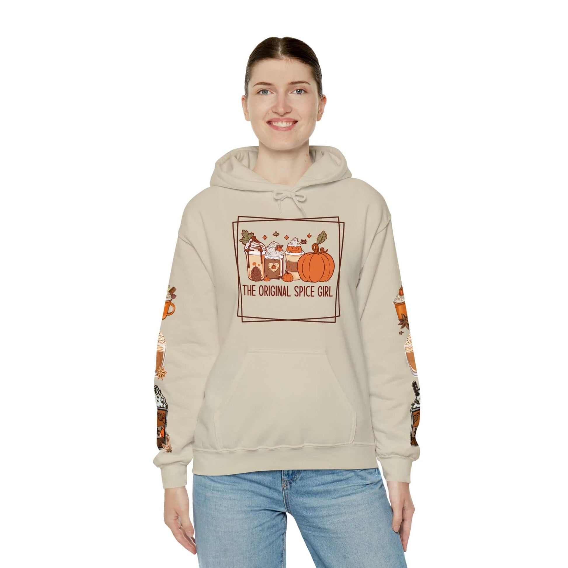 Coffee Lovers Hoodie, The Original Spice Girl Fall Heavy Blend™ Hoodie, Brand63