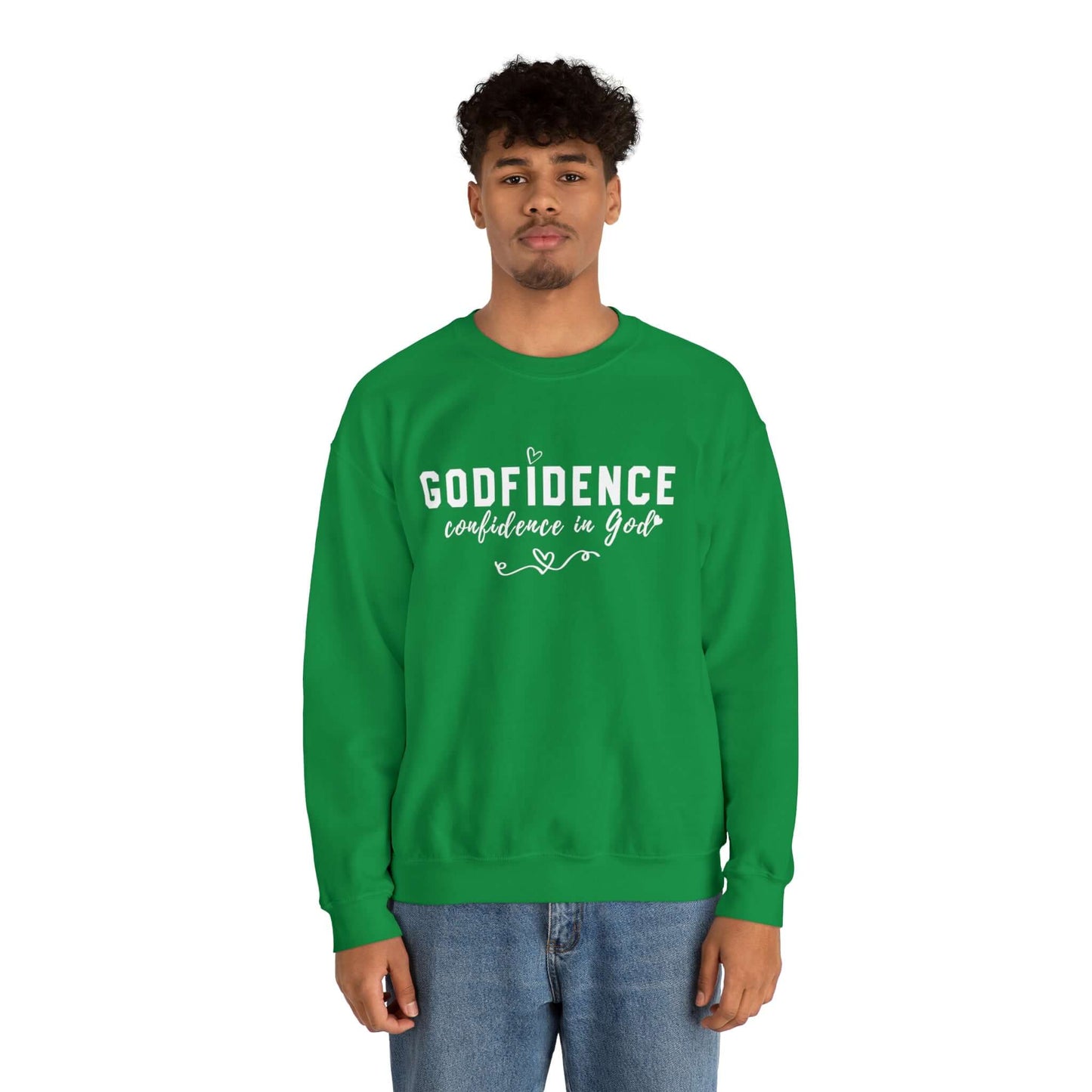 Confidence In God Christian Sweatshirt | Religious Wear, Brand63