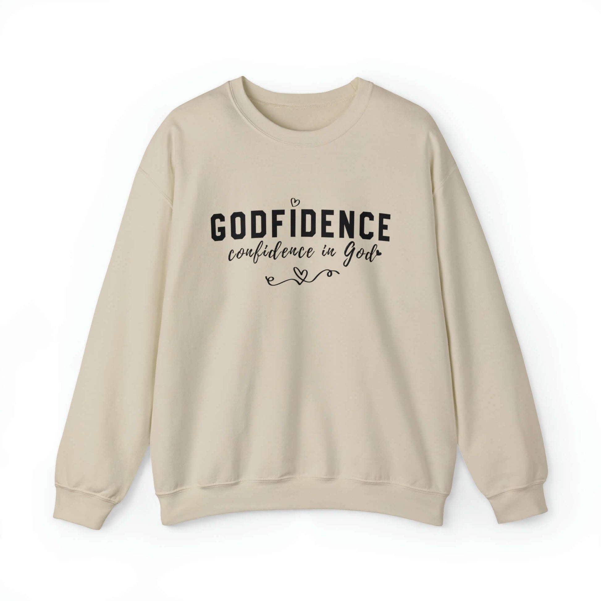 Confidence In God Christian Sweatshirt | Religious Wear, Brand63
