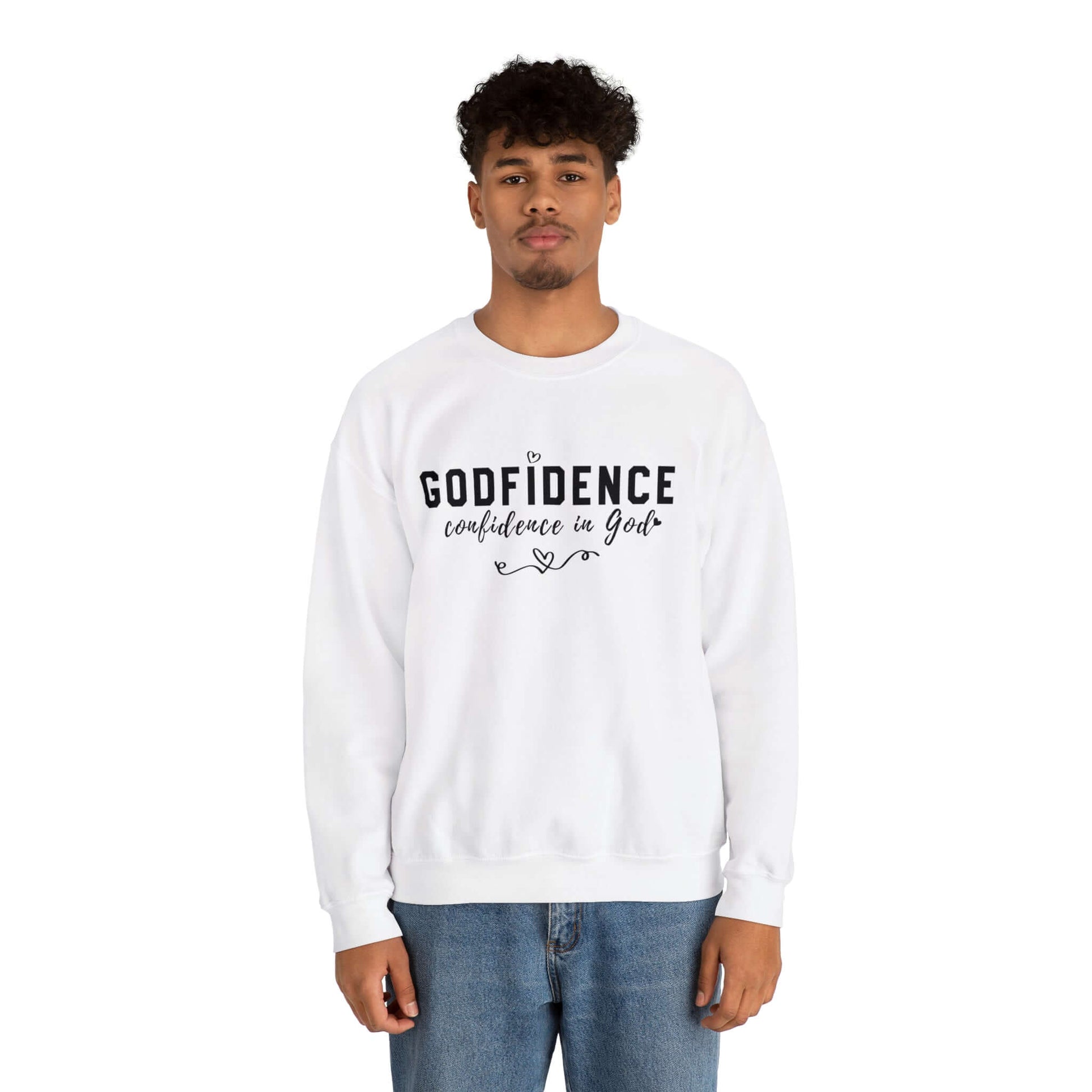 Confidence In God Christian Sweatshirt | Religious Wear, Brand63