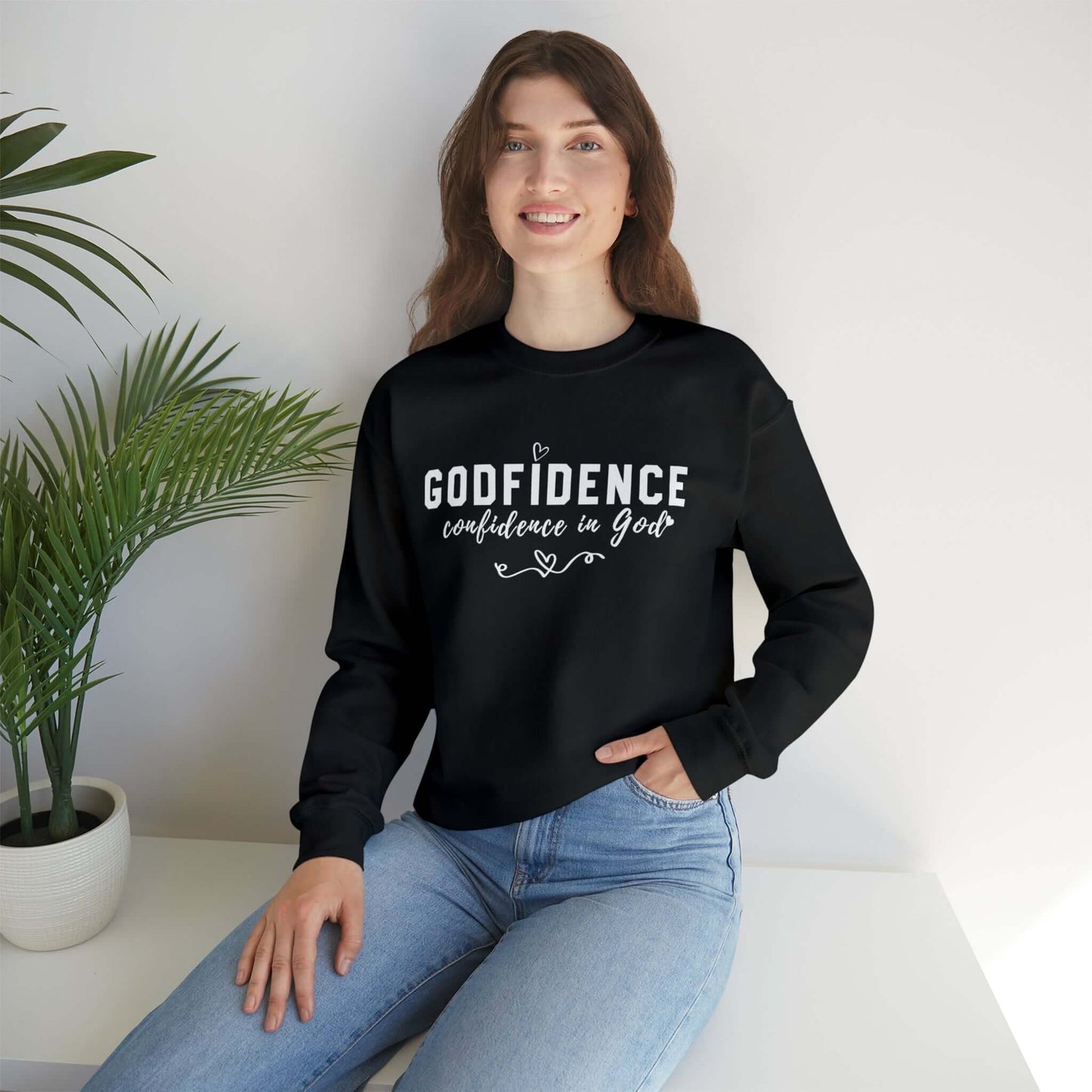 Confidence In God Christian Sweatshirt | Religious Wear, Brand63