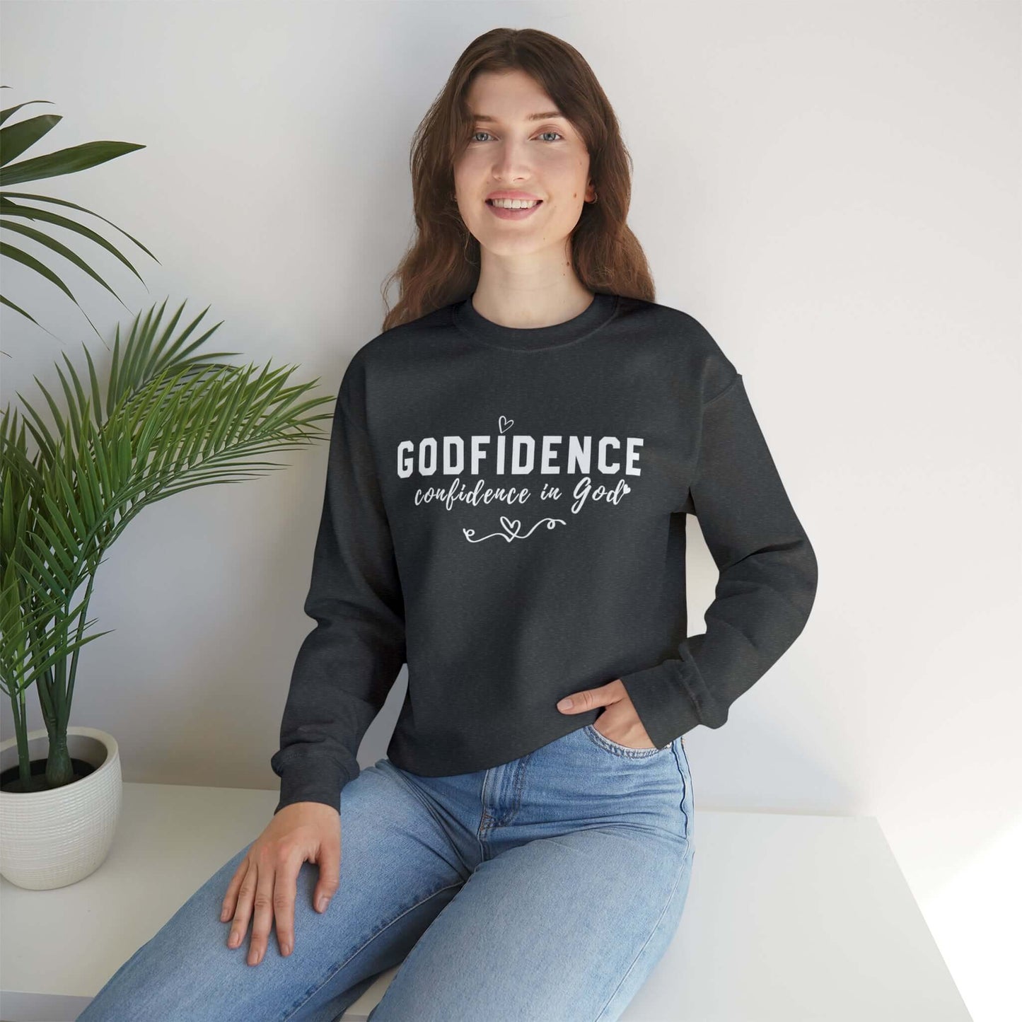 Confidence In God Christian Sweatshirt | Religious Wear, Brand63