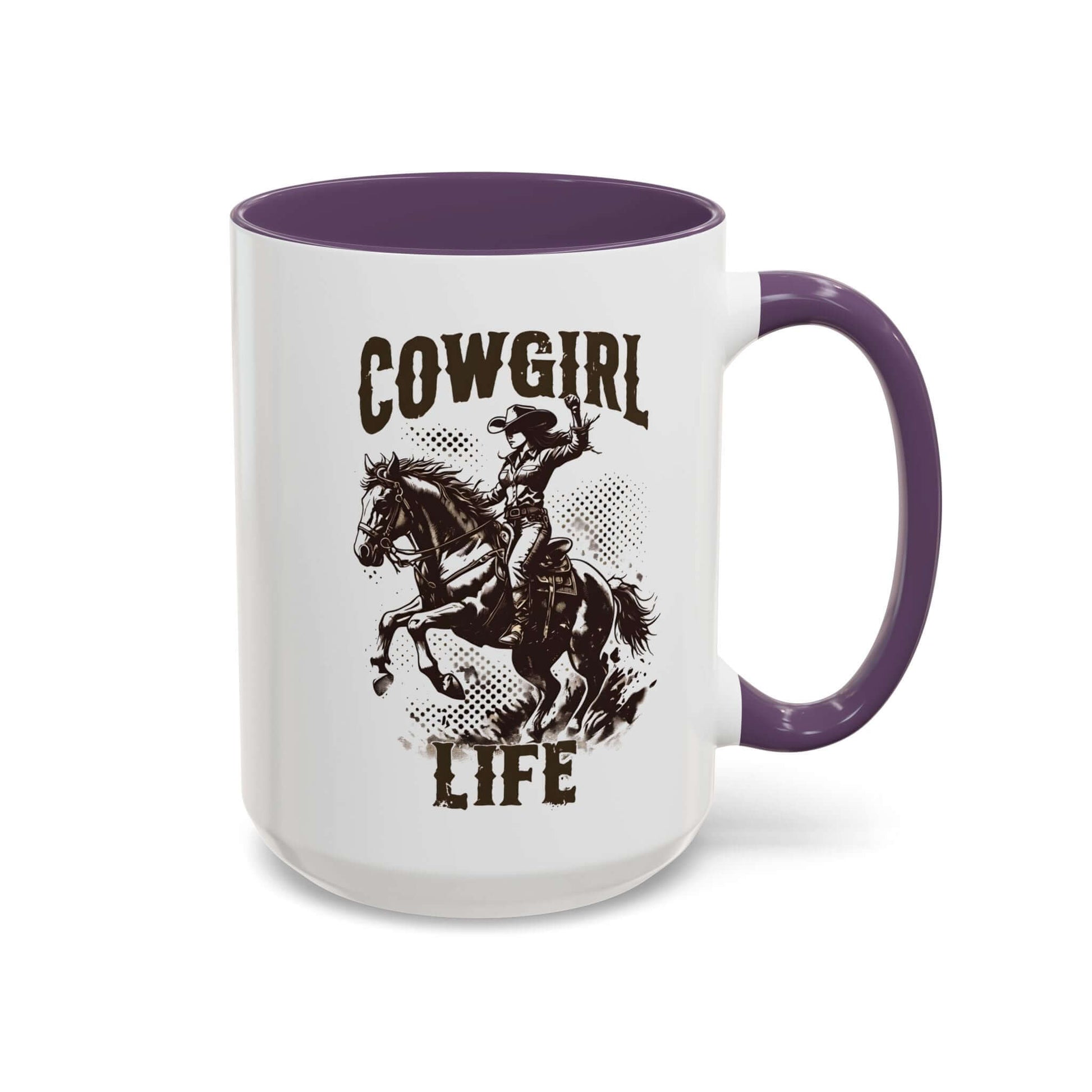 Cowgirl Life Accent Coffee Mug, Brand63