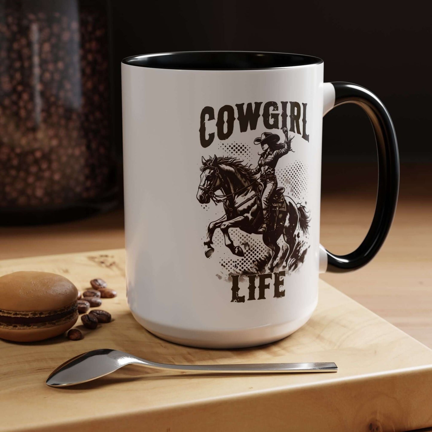Cowgirl Life Accent Coffee Mug, Brand63