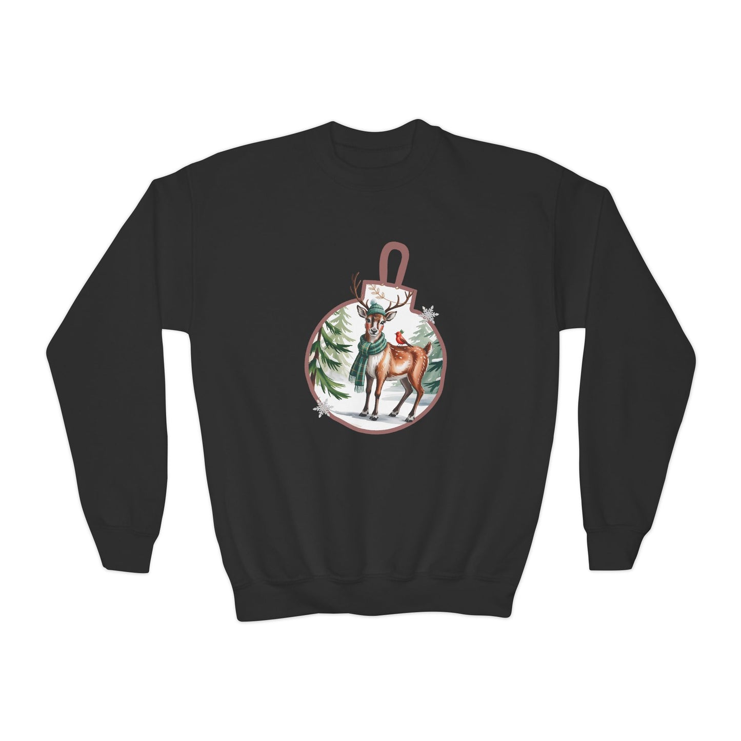 Cozy Christmas Wishes Youth Sweatshirt, Brand63